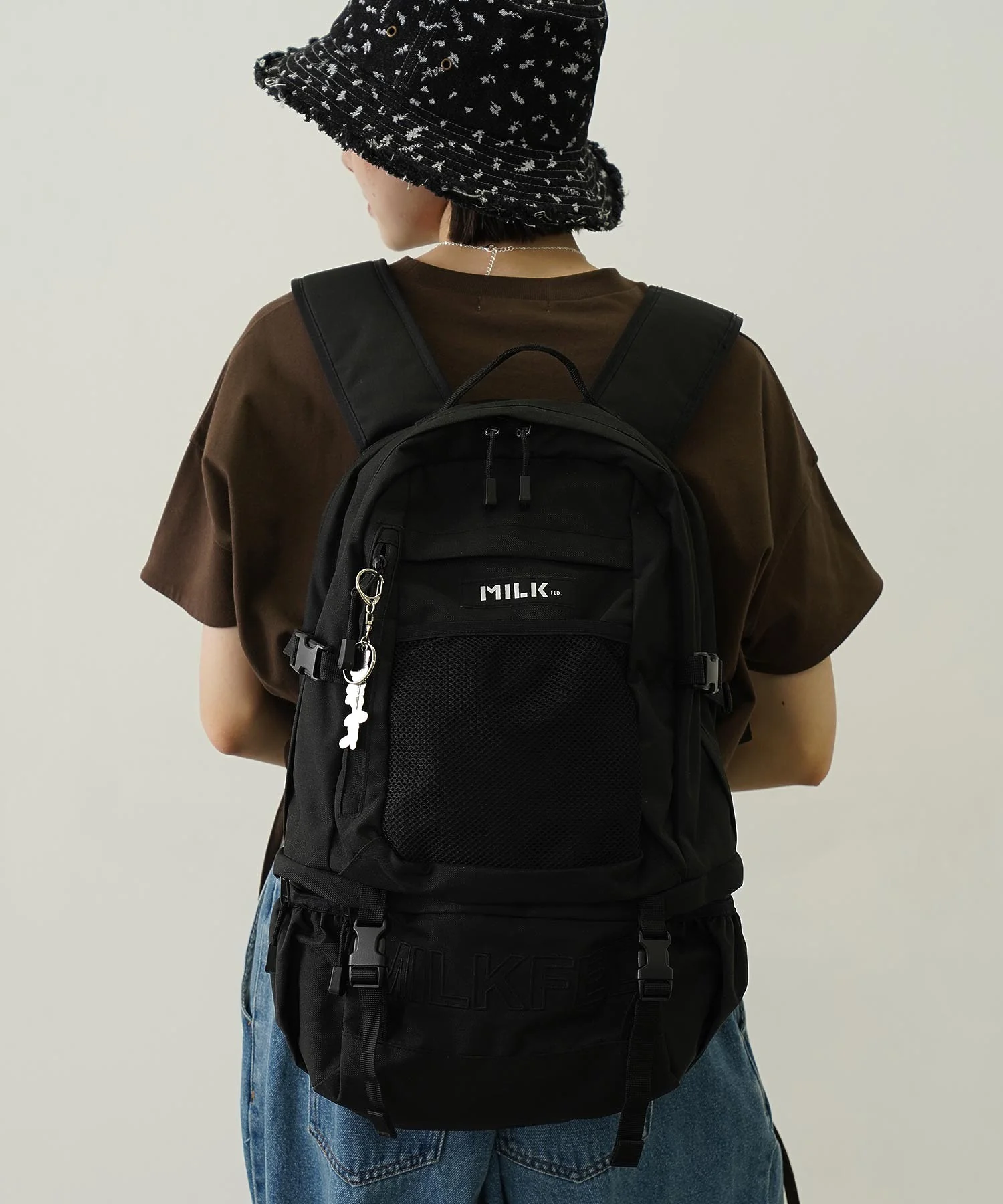 【定番】NEO EMBROIDERY BIG BACKPACK BAR MILKFED. - Image 18