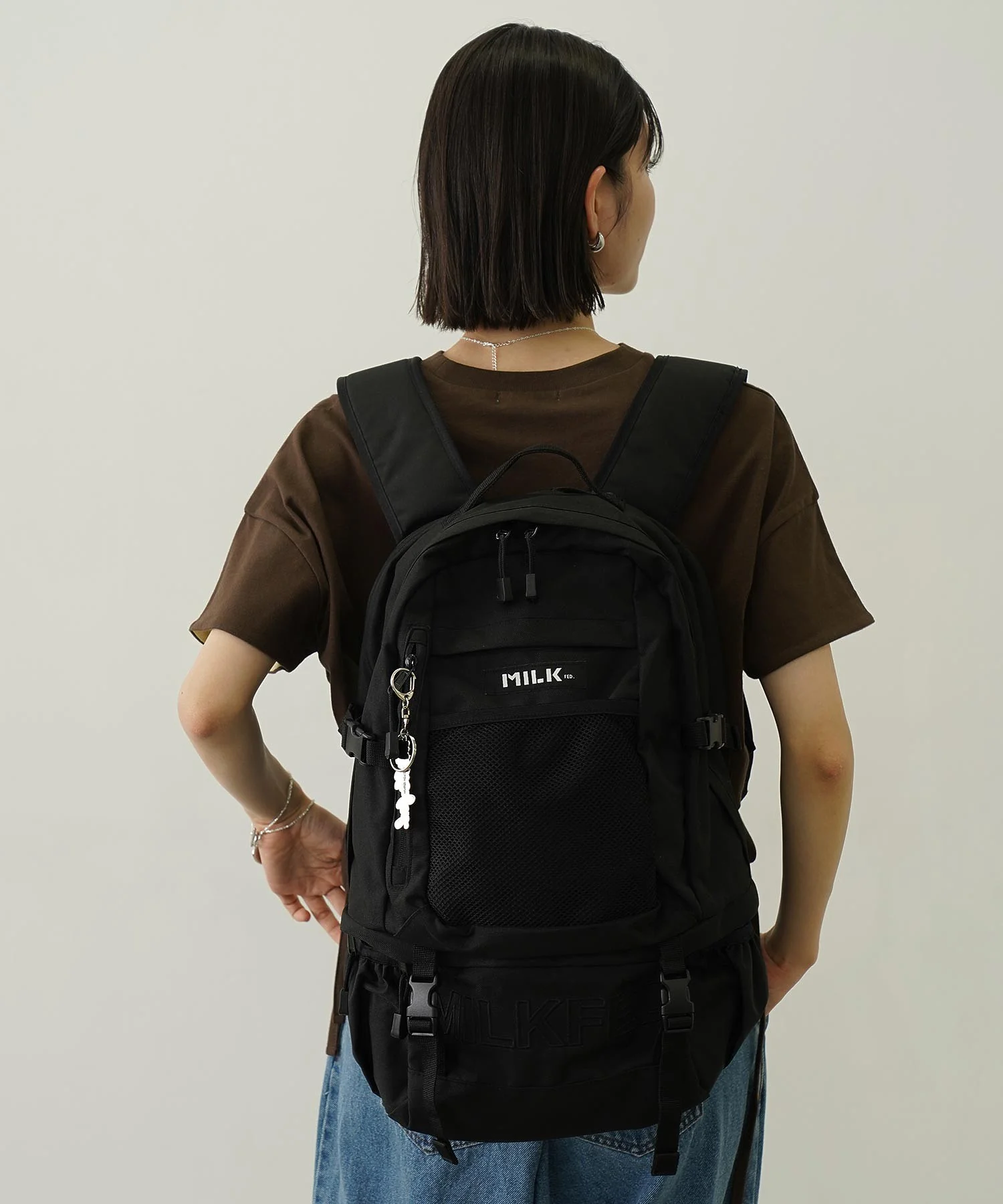 【定番】NEO EMBROIDERY BIG BACKPACK BAR MILKFED. - Image 21
