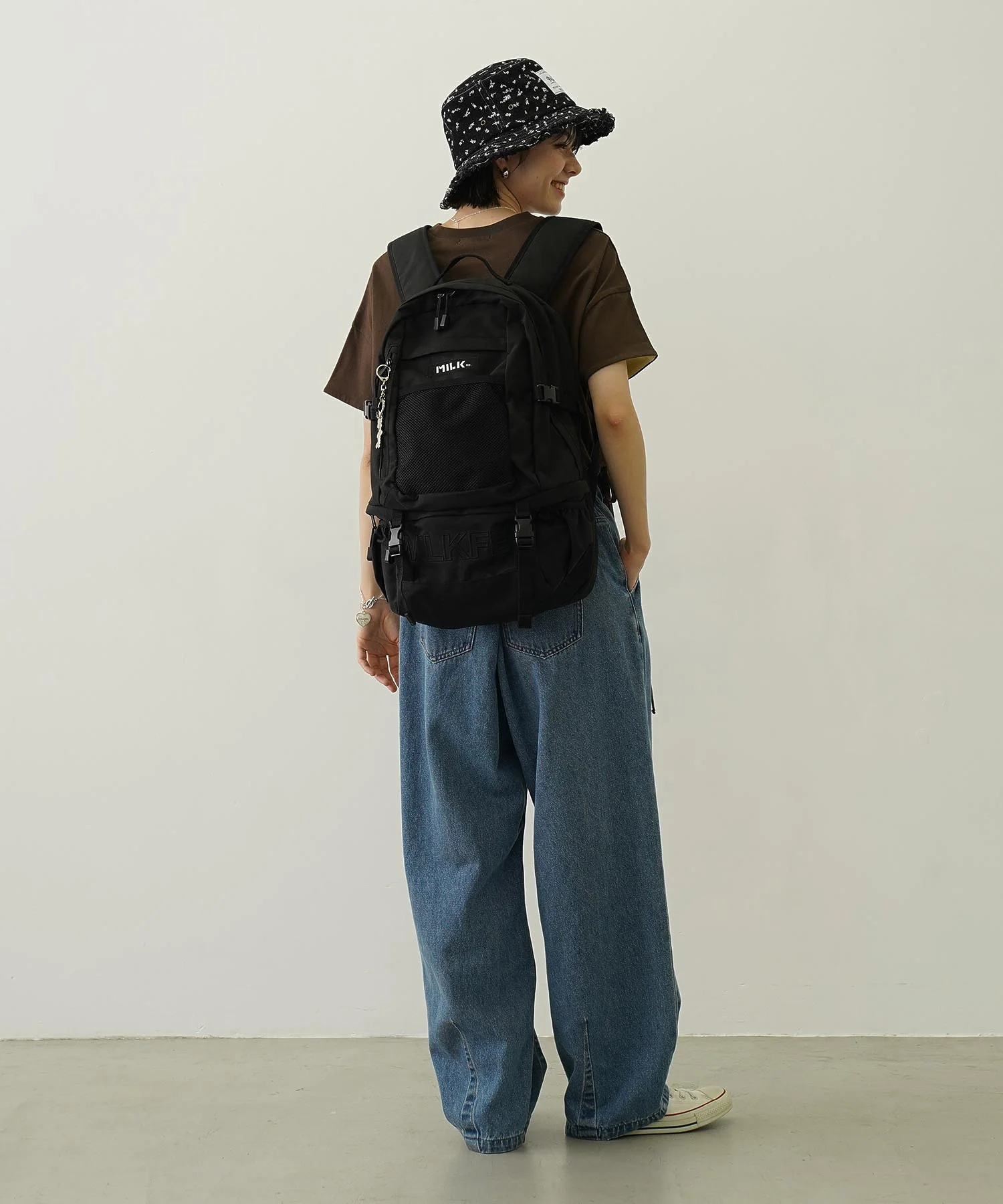 【定番】NEO EMBROIDERY BIG BACKPACK BAR MILKFED. - Image 22