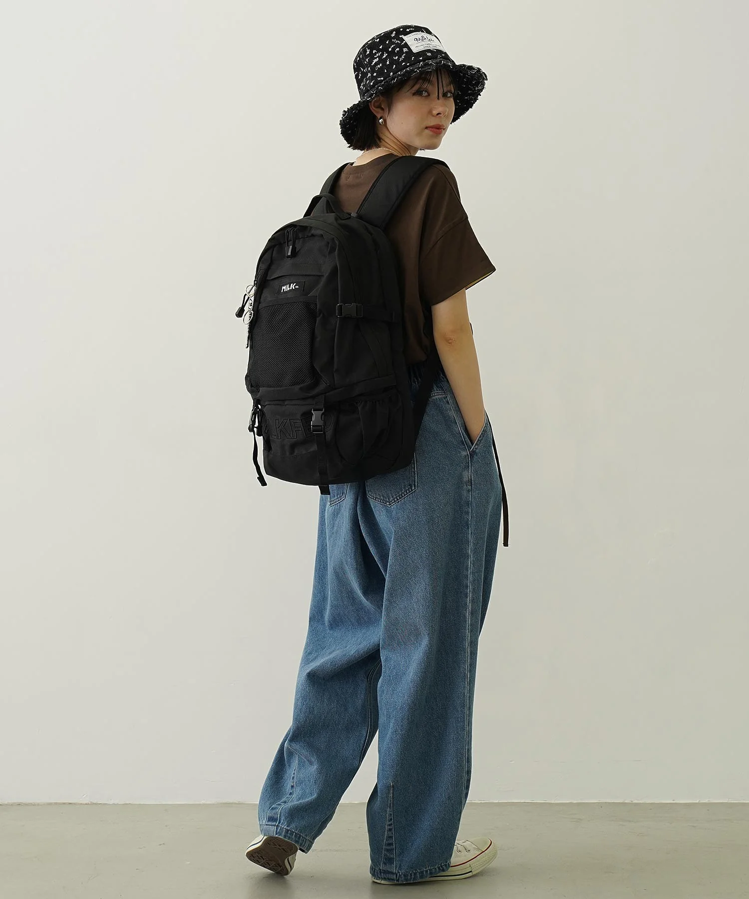 【定番】NEO EMBROIDERY BIG BACKPACK BAR MILKFED. - Image 24