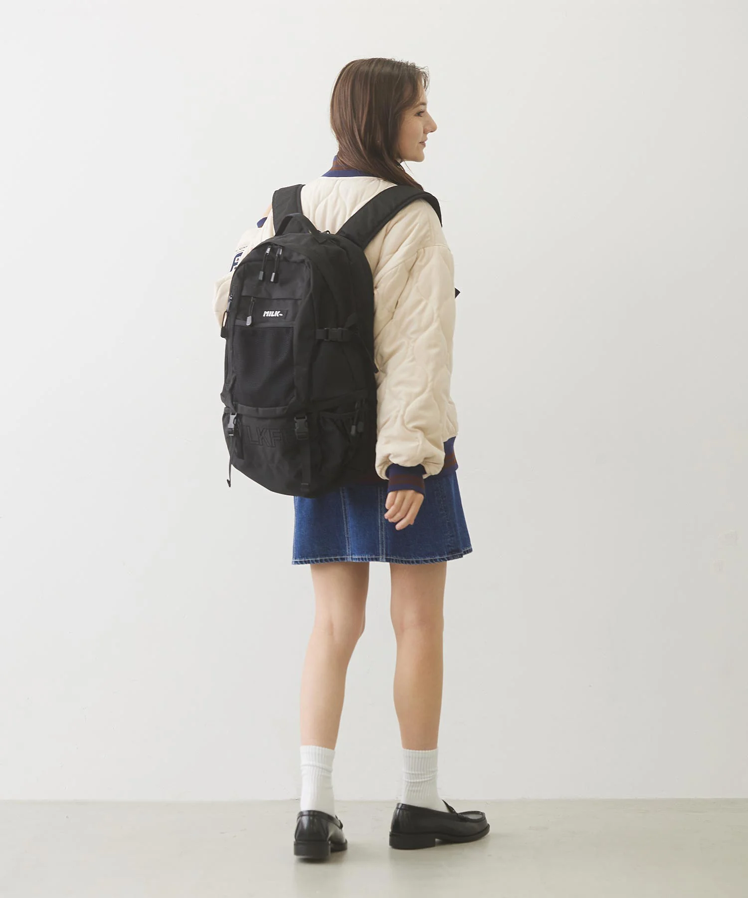 【定番】NEO EMBROIDERY BIG BACKPACK BAR MILKFED. - Image 28