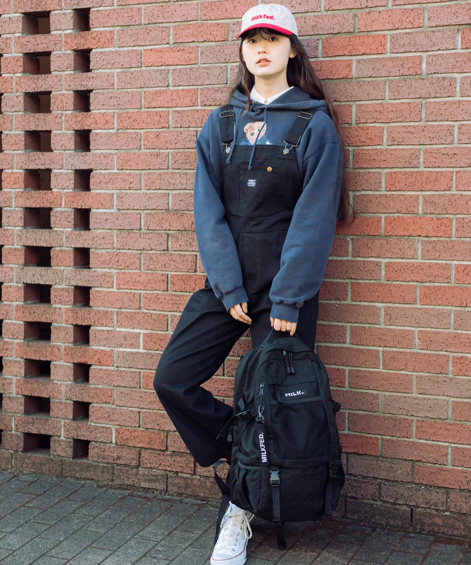 【定番】NEO EMBROIDERY BIG BACKPACK BAR MILKFED. - Image 31