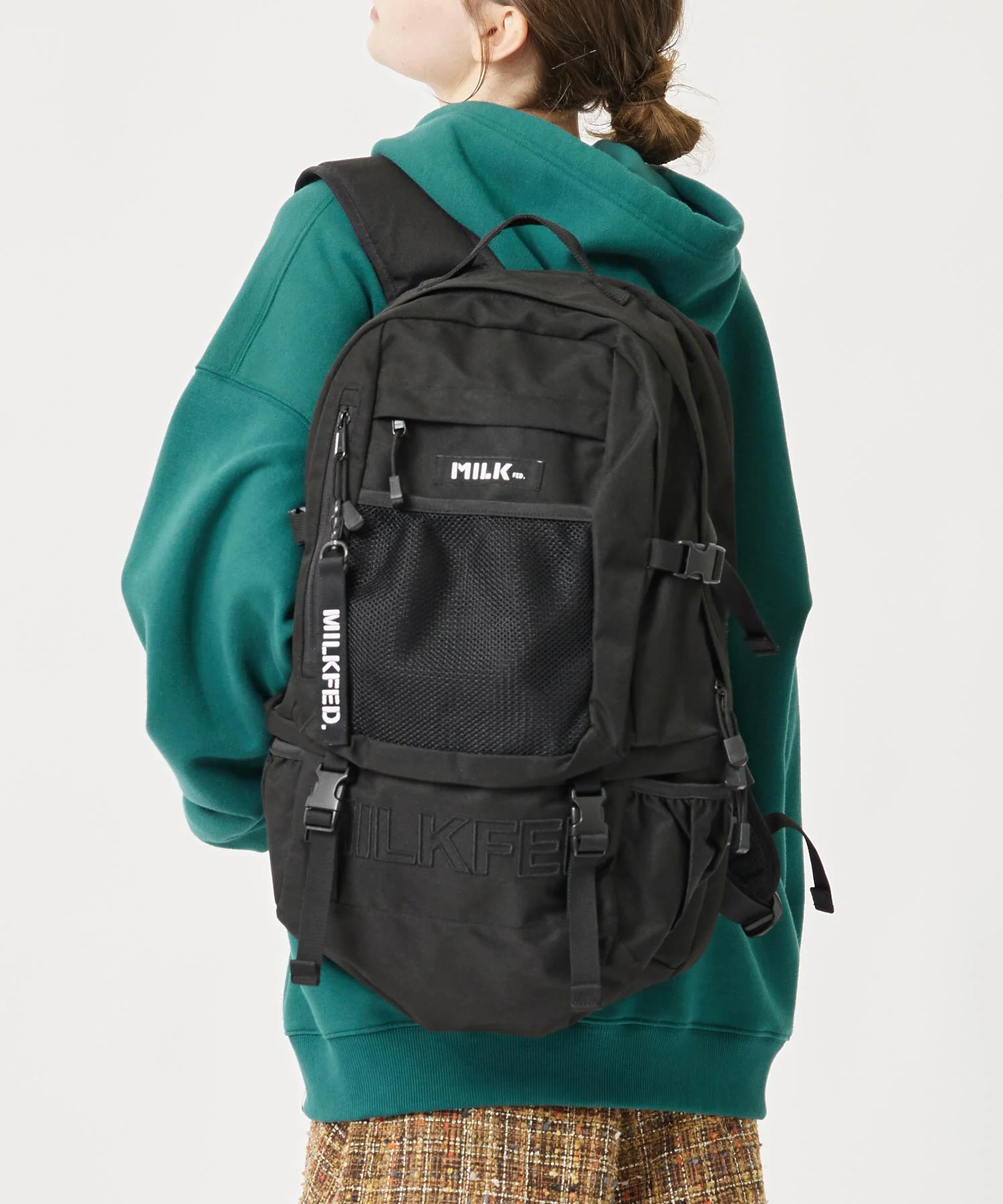 【定番】NEO EMBROIDERY BIG BACKPACK BAR MILKFED. - Image 34