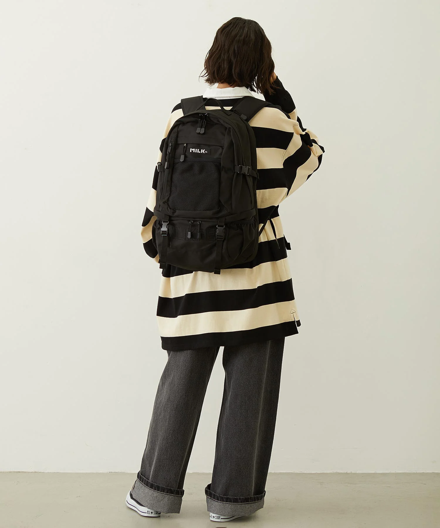 【定番】NEO EMBROIDERY BIG BACKPACK BAR MILKFED. - Image 44