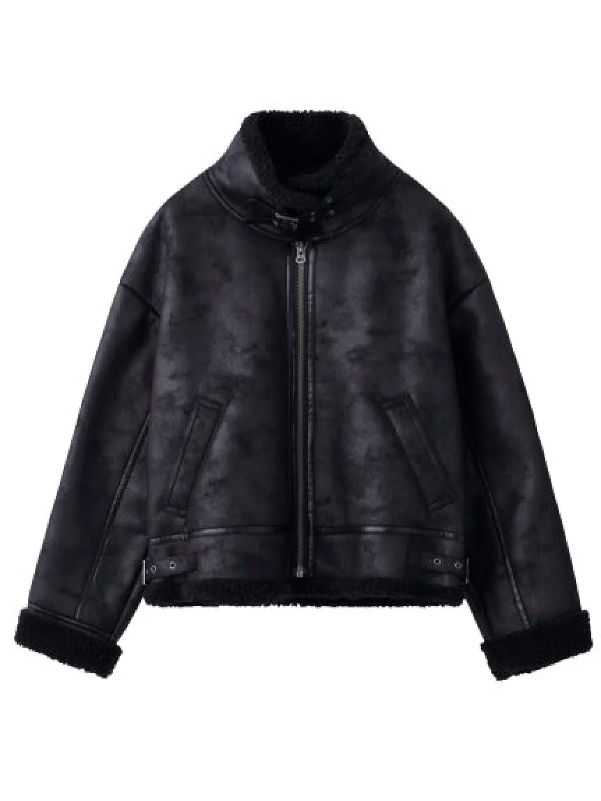 FAUX MOUTON JACKET X-girl - Image 10