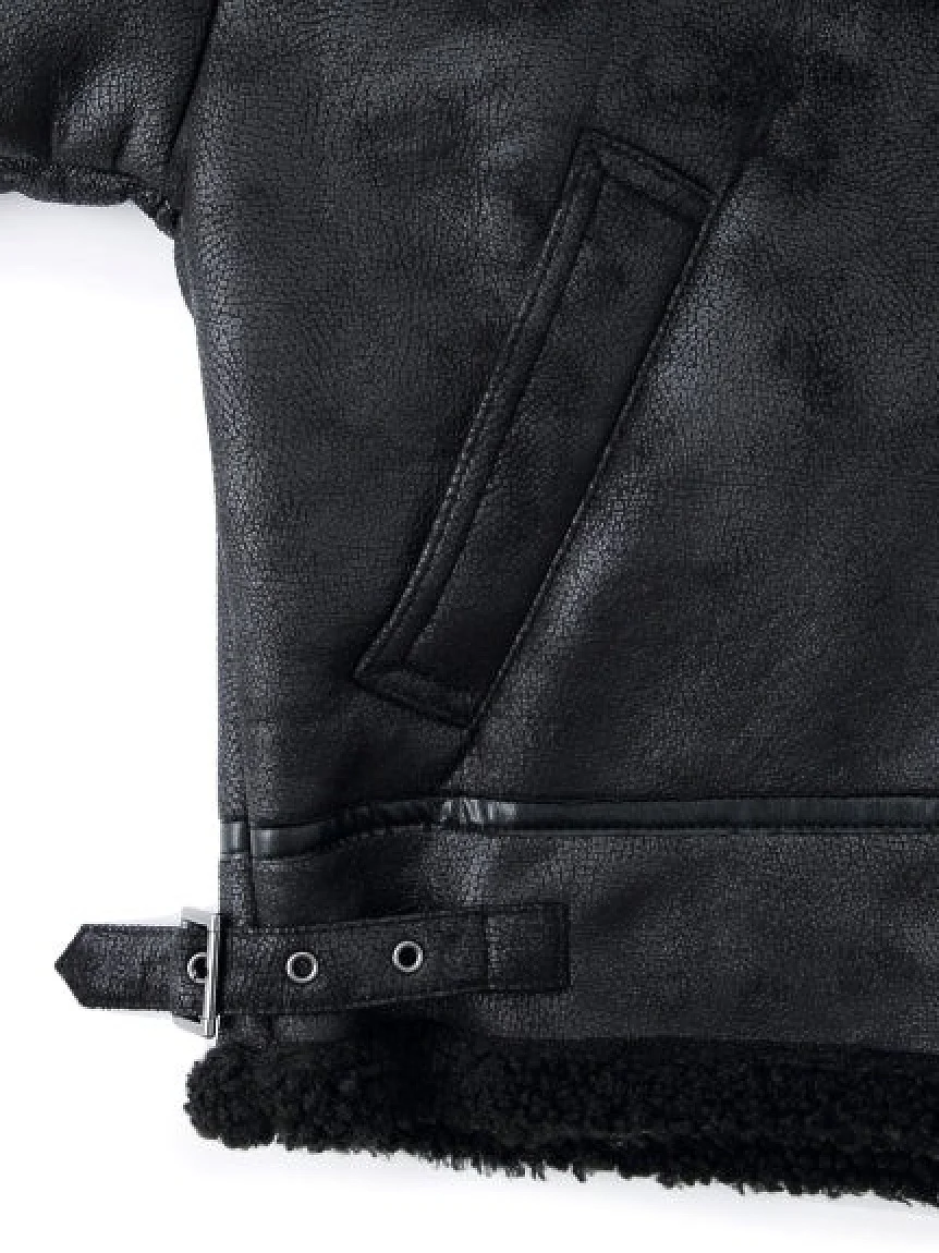 FAUX MOUTON JACKET X-girl - Image 15