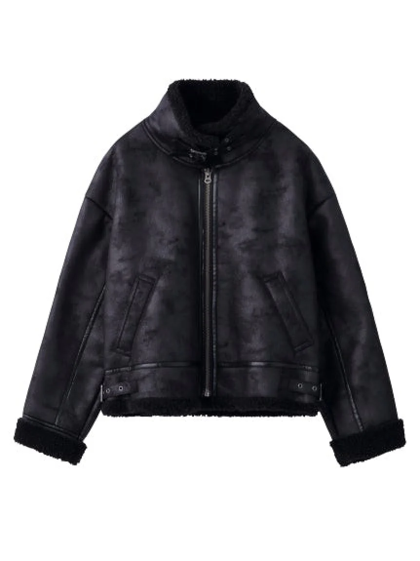 FAUX MOUTON JACKET X-girl - Image 20