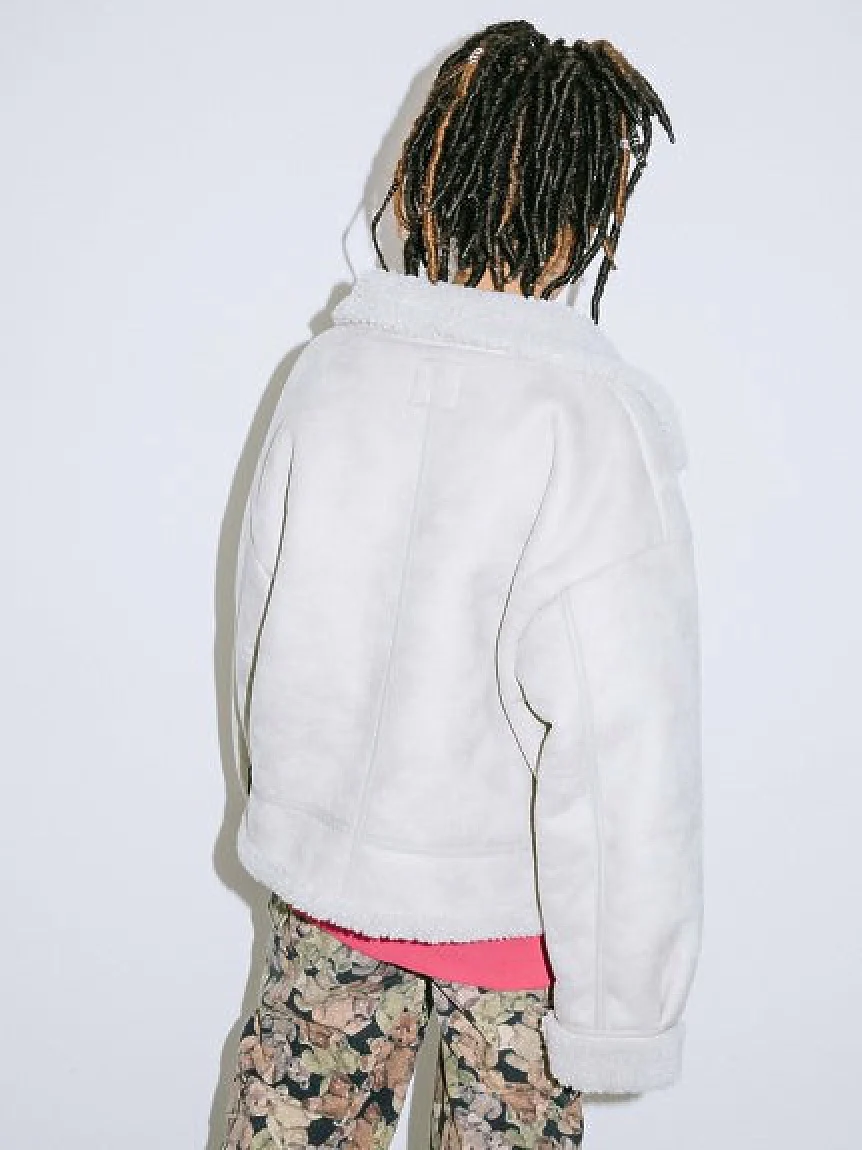 FAUX MOUTON JACKET X-girl - Image 8