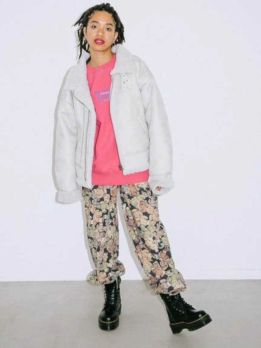 FAUX MOUTON JACKET X-girl - Image 9