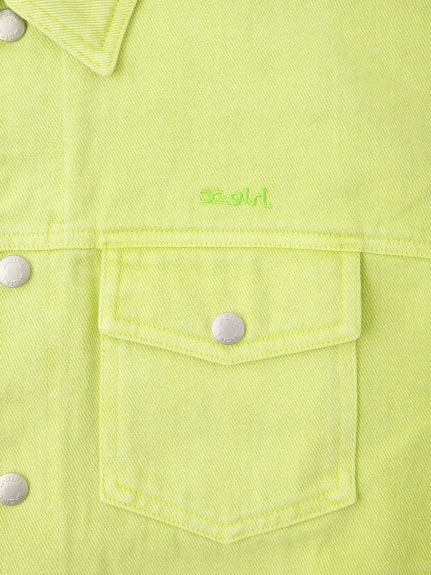 OVERDYED TWILL JACKET X-girl - Image 10