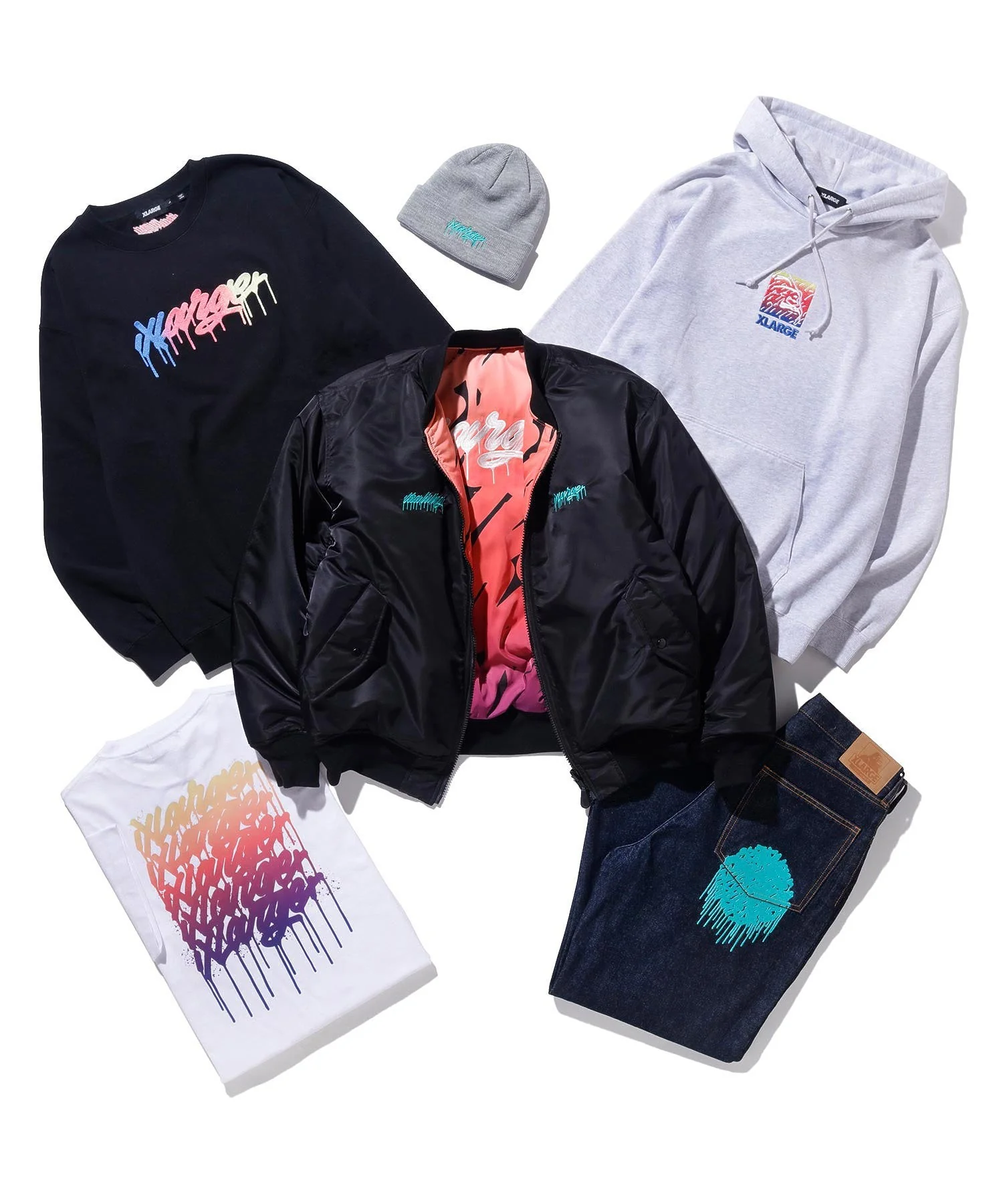 XLARGE × IT'S A LIVING PULLOVER HOODED SWEAT - Image 13