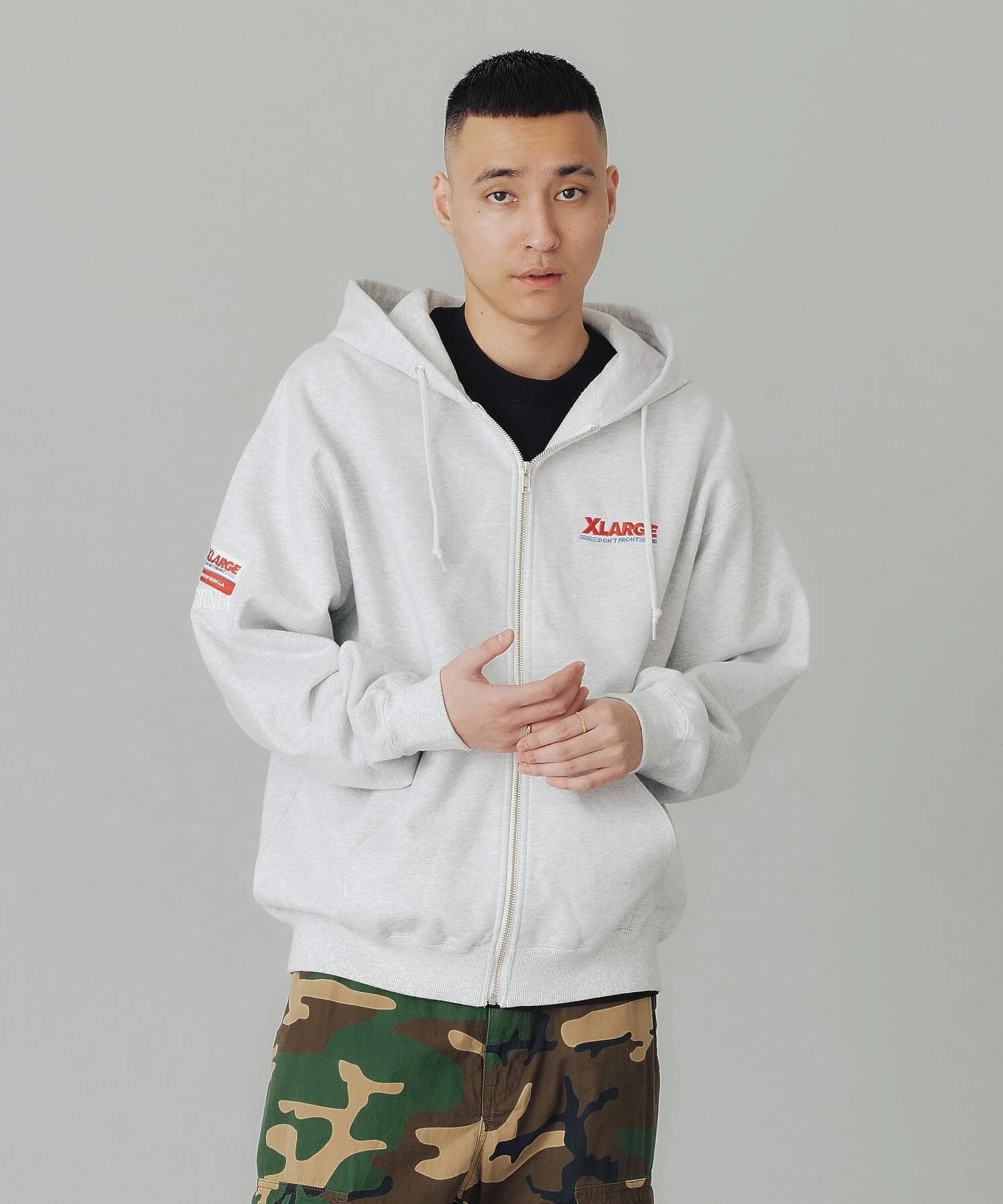 BAY AREA ZIP UP HOODED  SWEATSHIRT XLARGE - Image 10