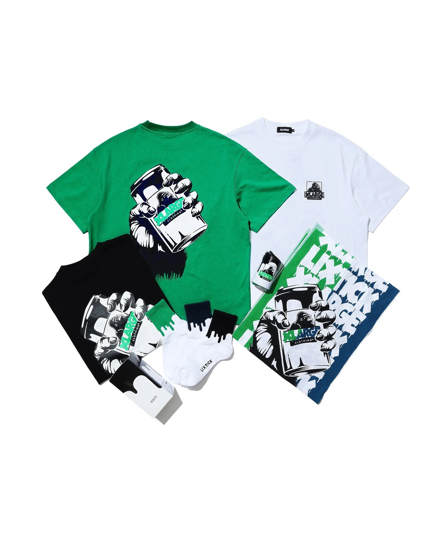 XLARGE×LIXTICK MYSTERY TENUGUI CAN - Image 17