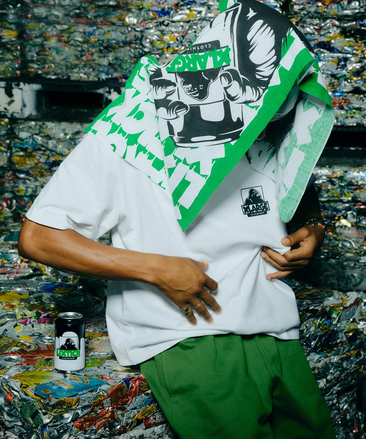 XLARGE×LIXTICK MYSTERY TENUGUI CAN - Image 3