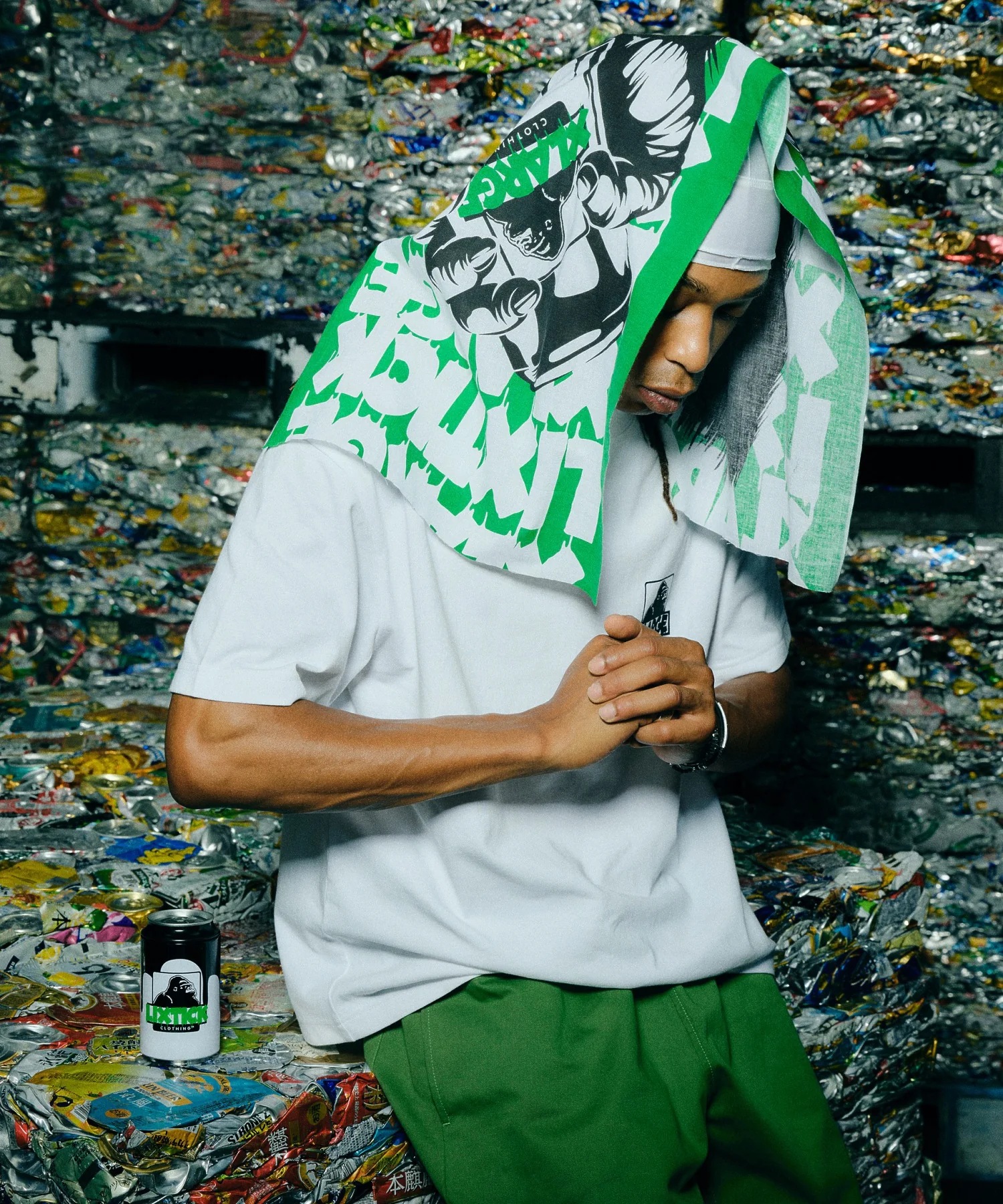 XLARGE×LIXTICK MYSTERY TENUGUI CAN - Image 4