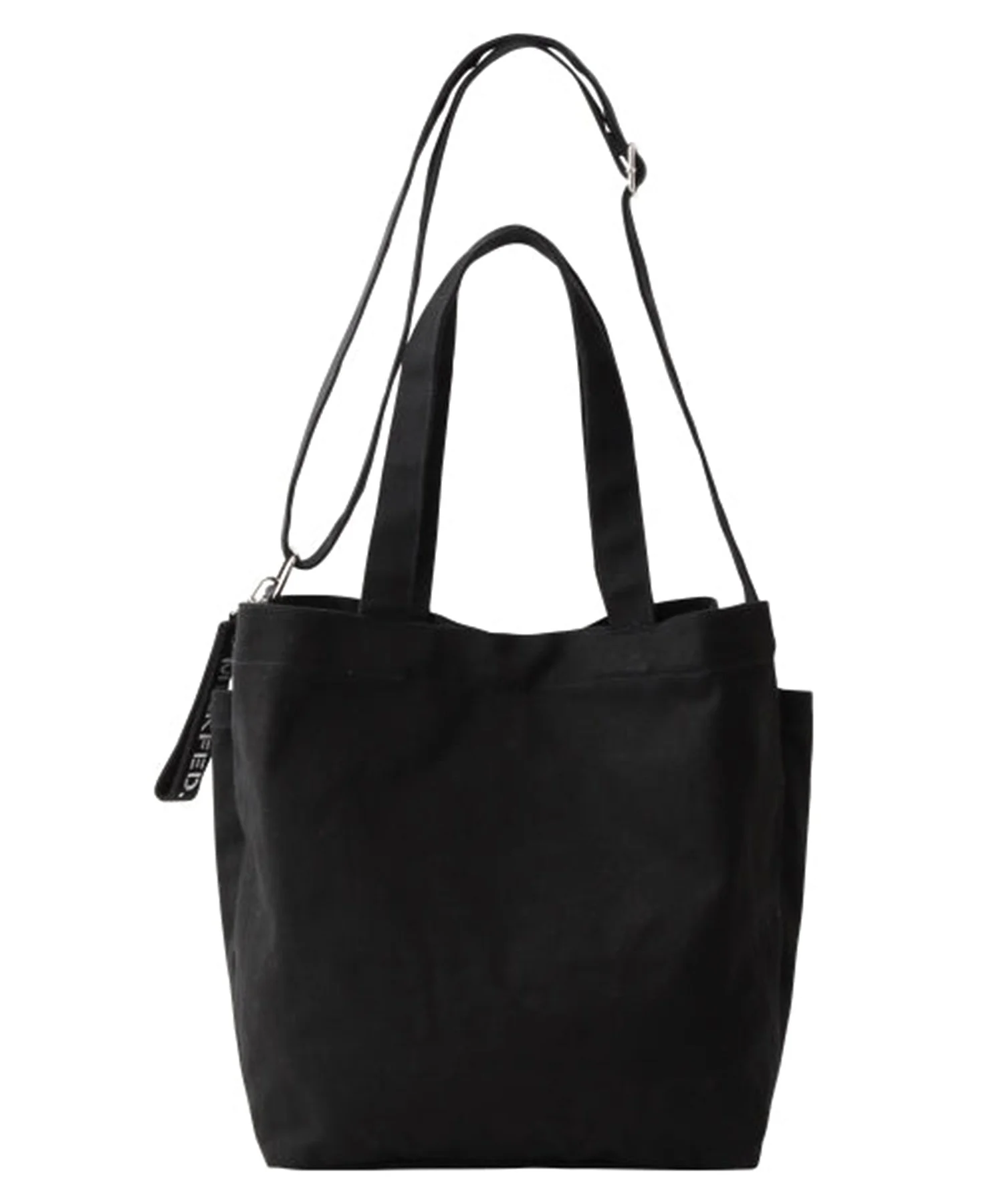 BAR AND UNDER LOGO BIG CANVAS BAG MILKFED. - Image 10