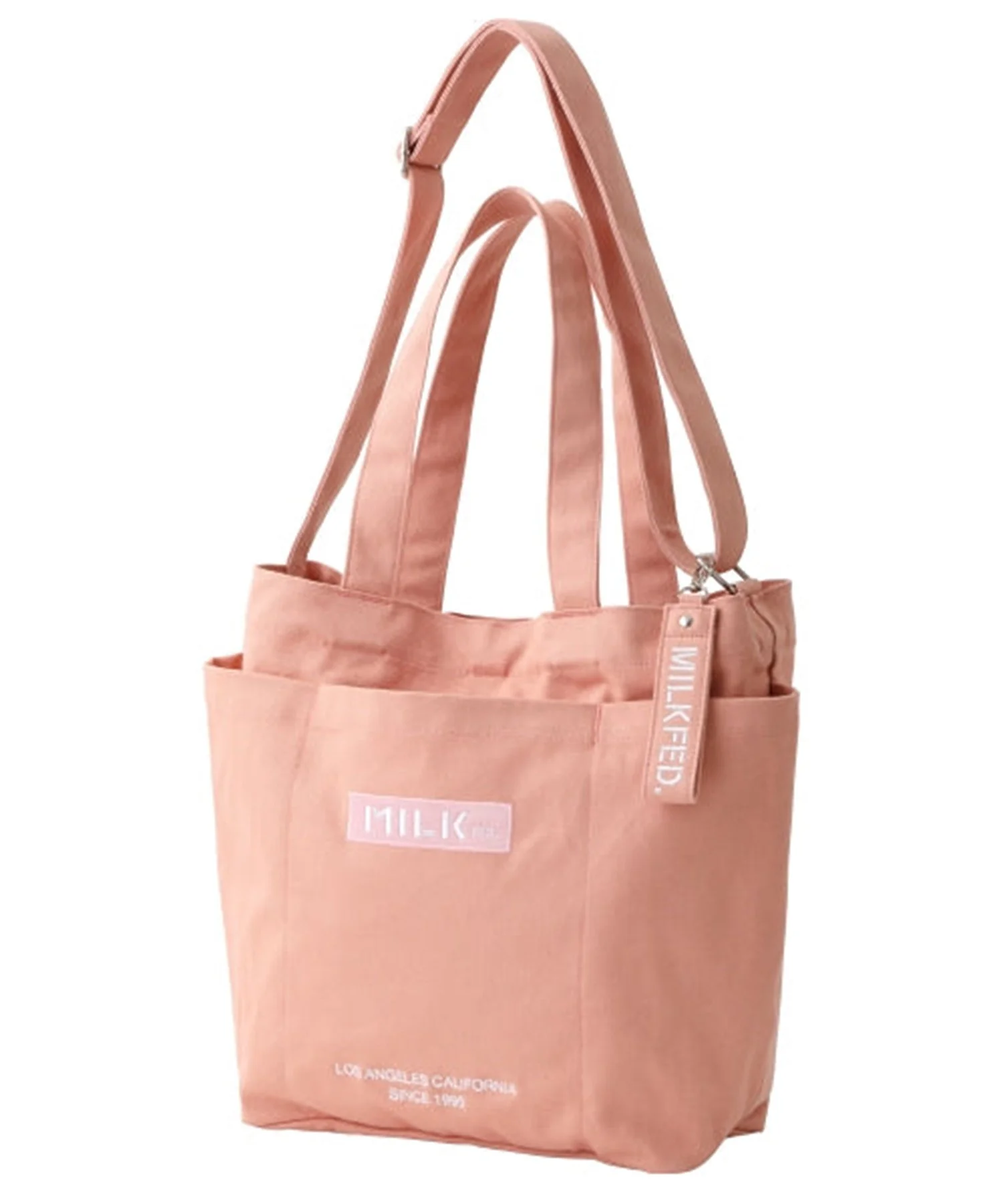 BAR AND UNDER LOGO BIG CANVAS BAG MILKFED. - Image 37