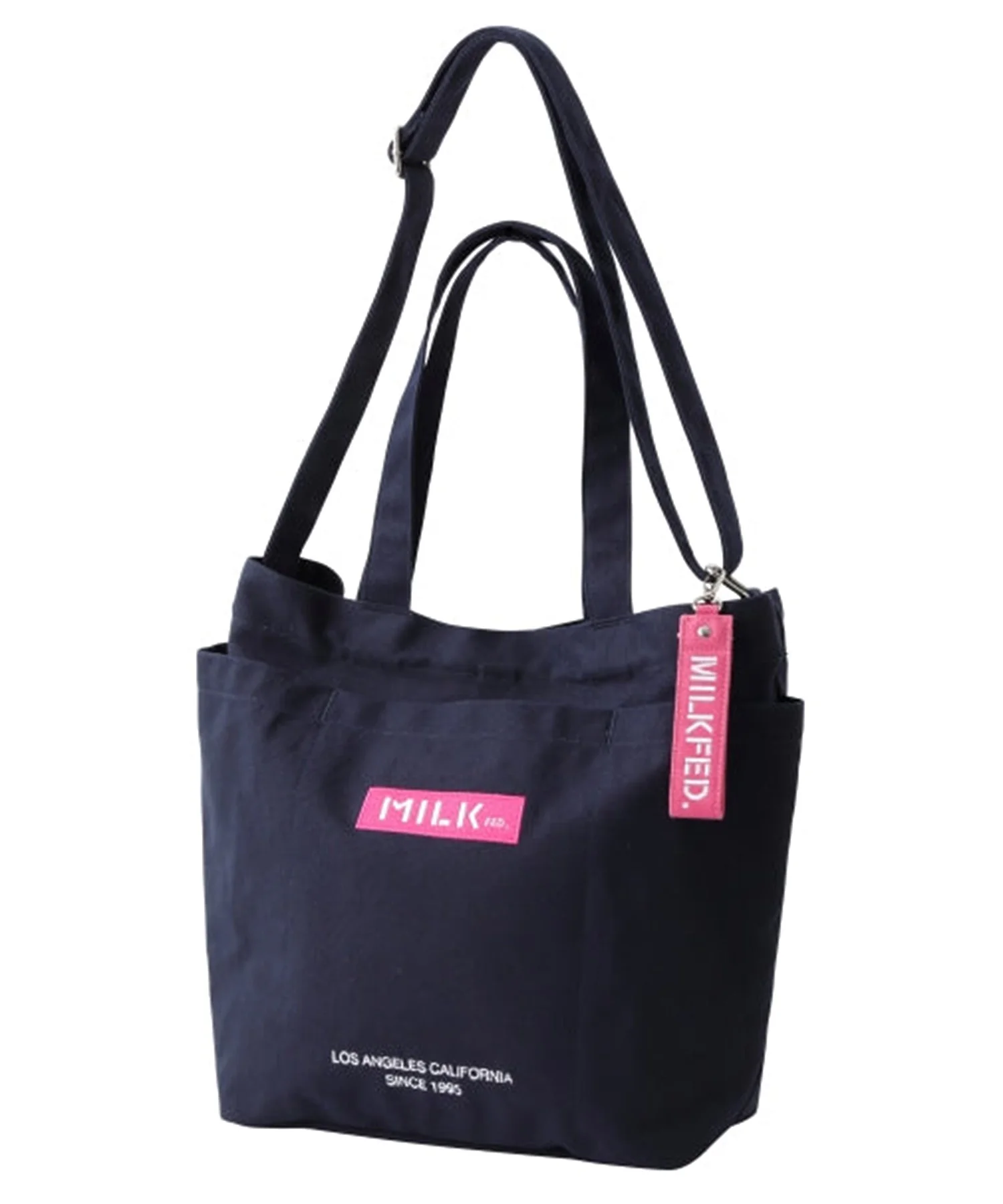 BAR AND UNDER LOGO BIG CANVAS BAG MILKFED. - Image 38