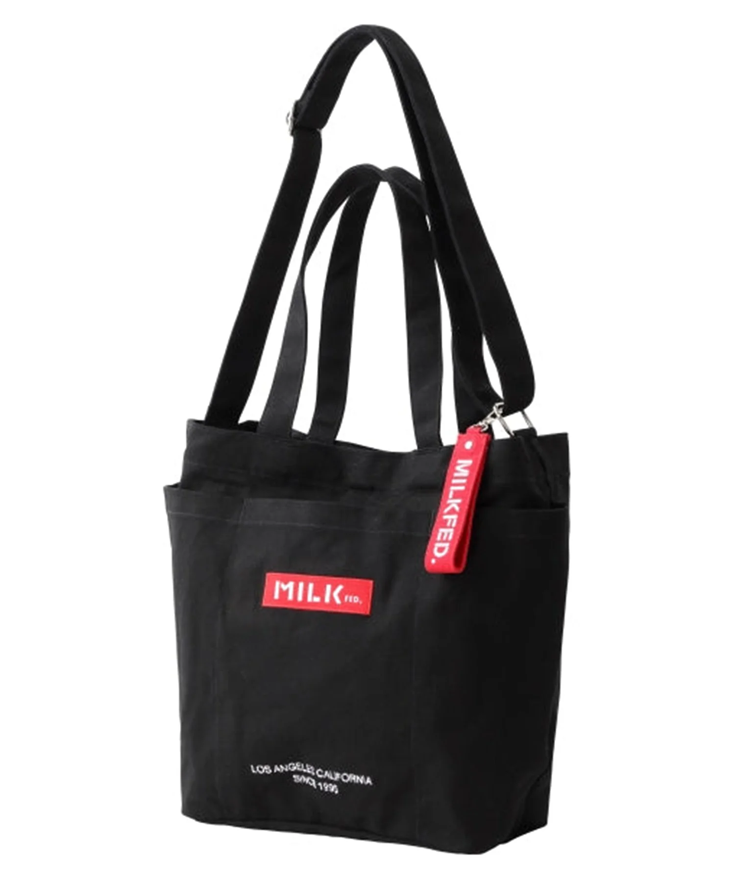 BAR AND UNDER LOGO BIG CANVAS BAG MILKFED. - Image 40