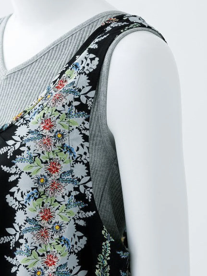 FLORAL 2WAY DRESS MILKFED. - Image 4