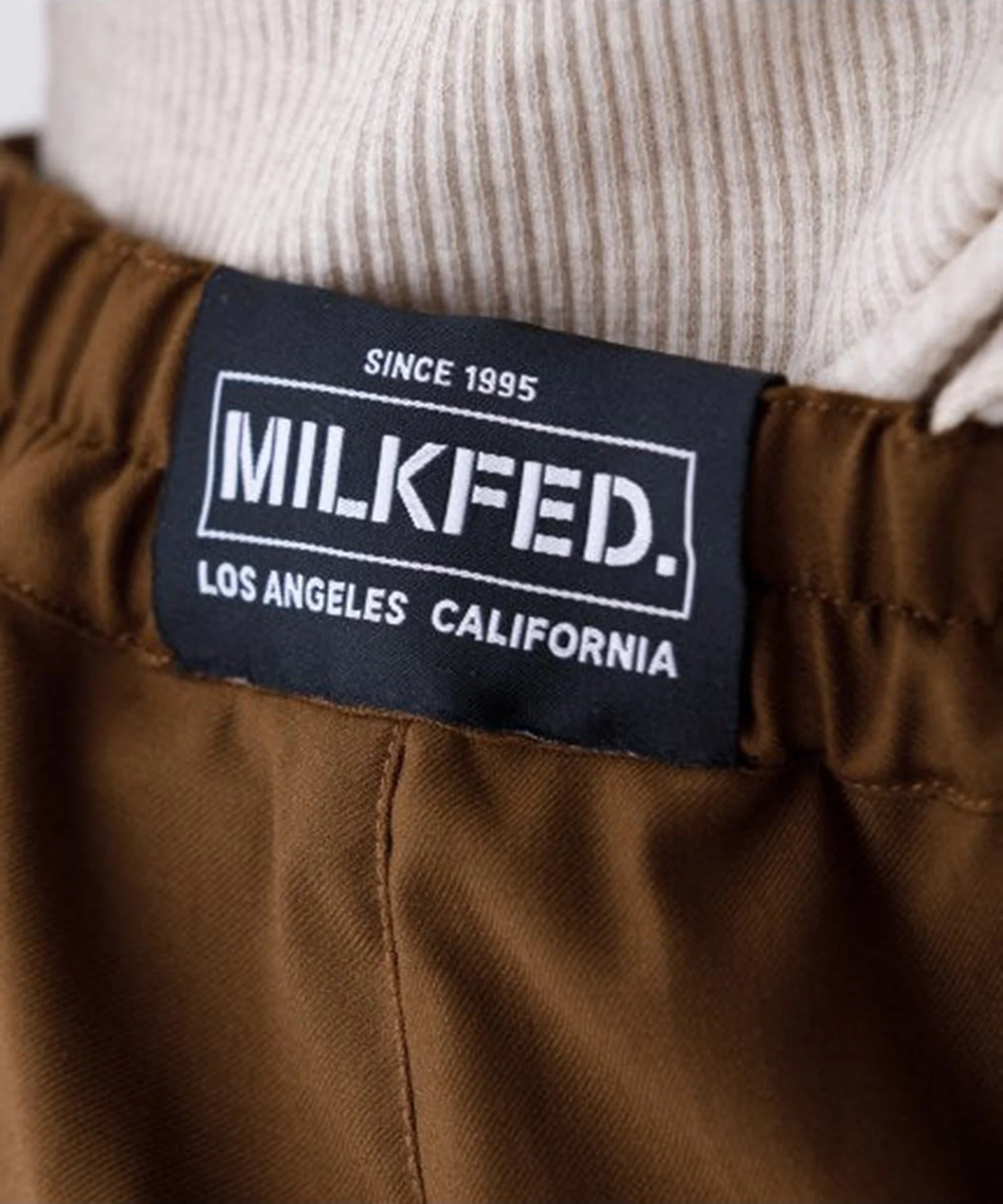 SOLID FLARE PANTS MILKFED. - Image 9