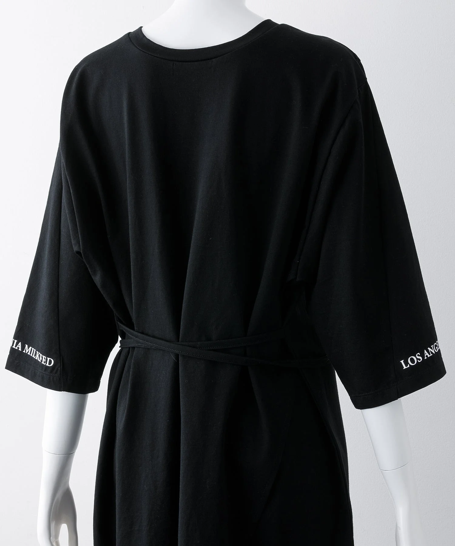 BACK OVERLAP DRESS MILKFED. - Image 12