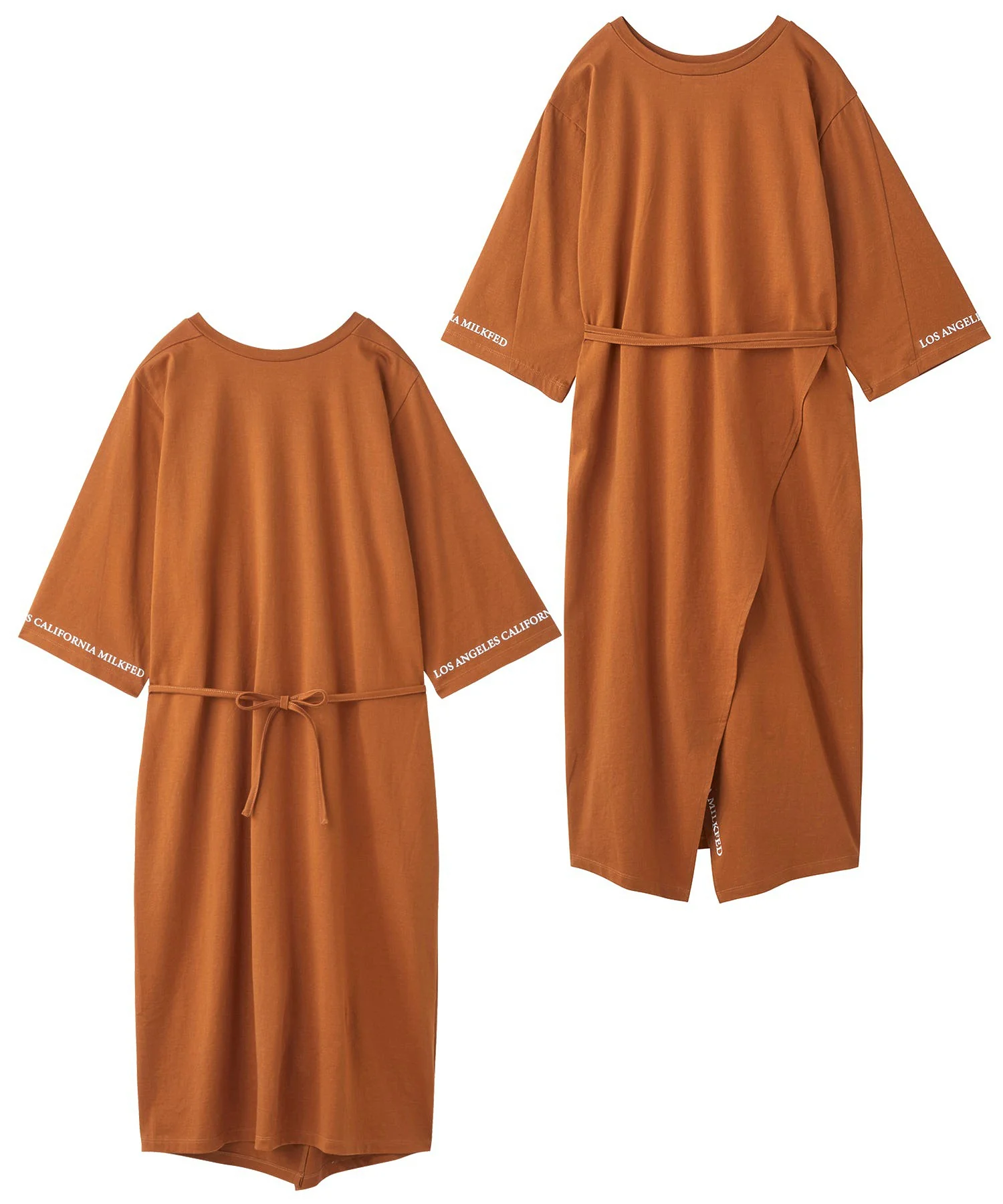 BACK OVERLAP DRESS MILKFED. - Image 16