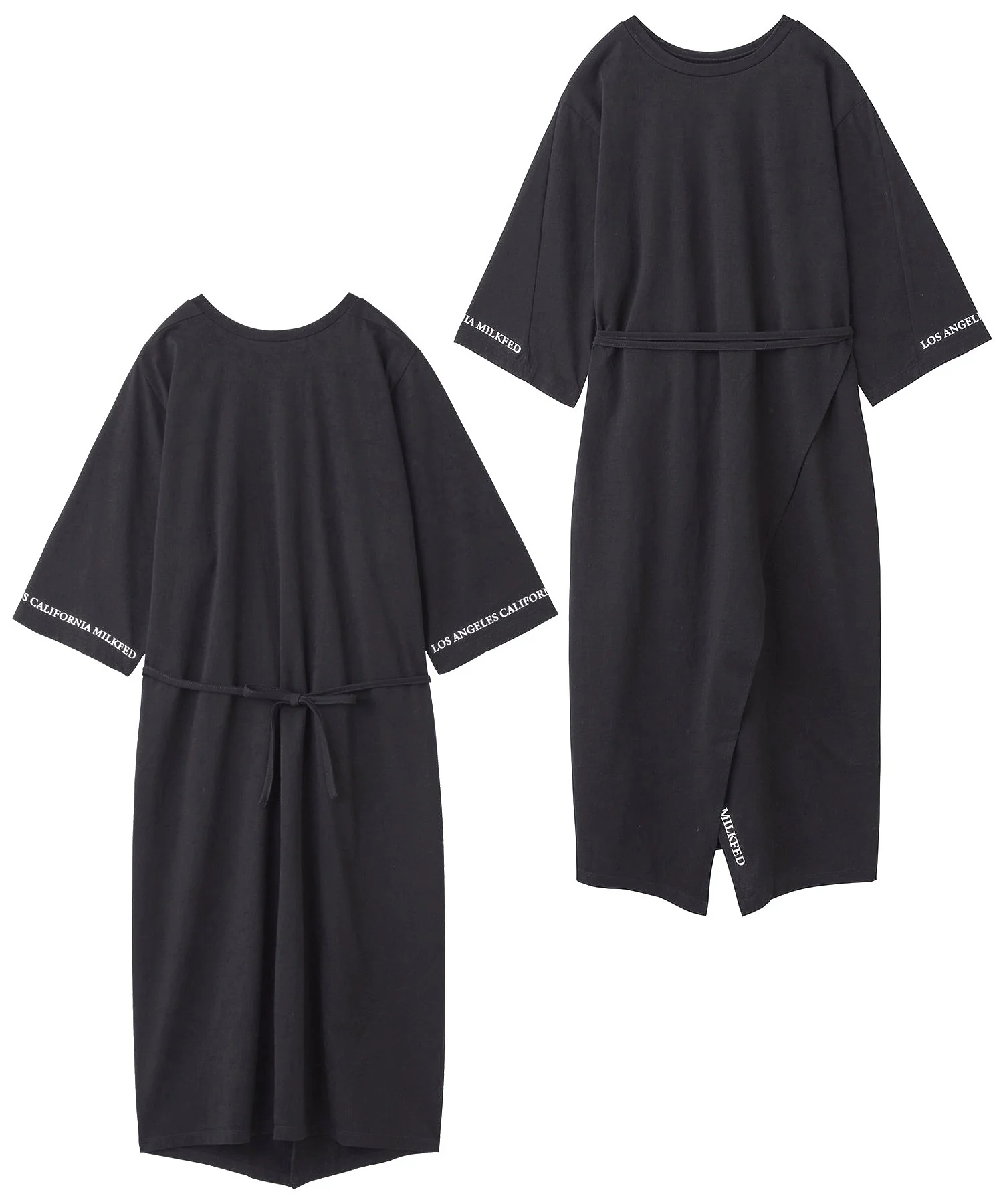 BACK OVERLAP DRESS MILKFED. - Image 18