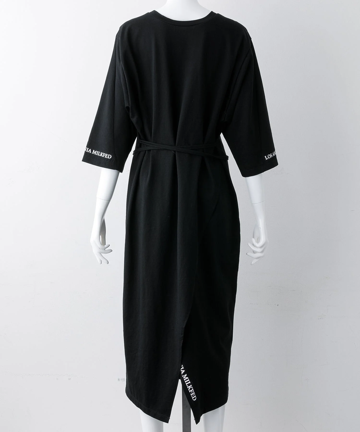 BACK OVERLAP DRESS MILKFED. - Image 5