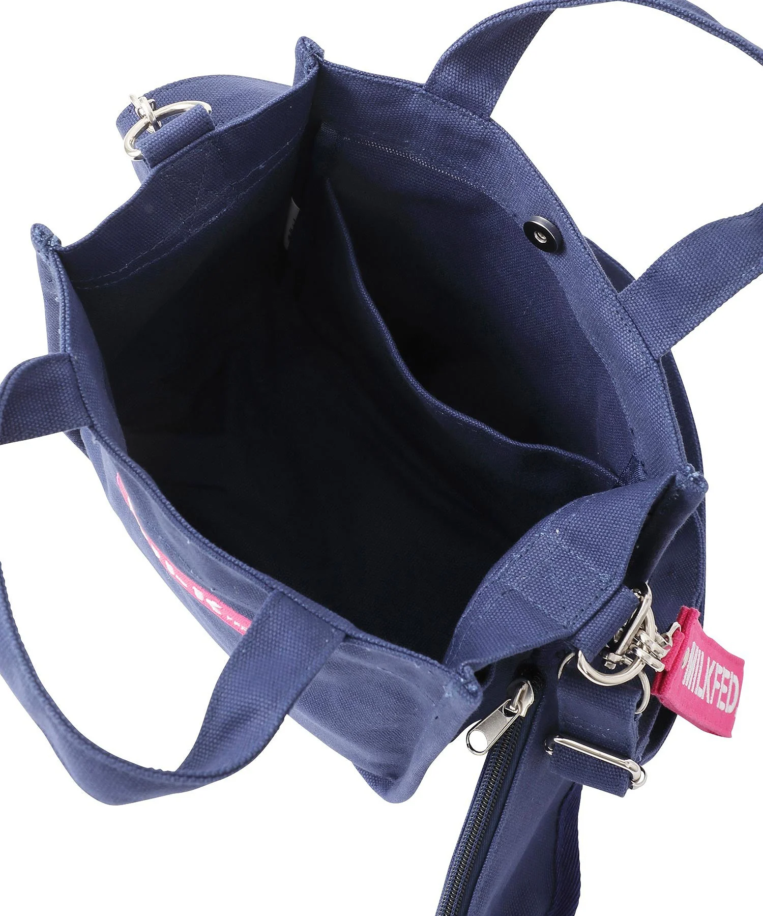 EMBROIDERED BAR MINI SHOULDER BAG W/STRAP MILKFED. - Image 22