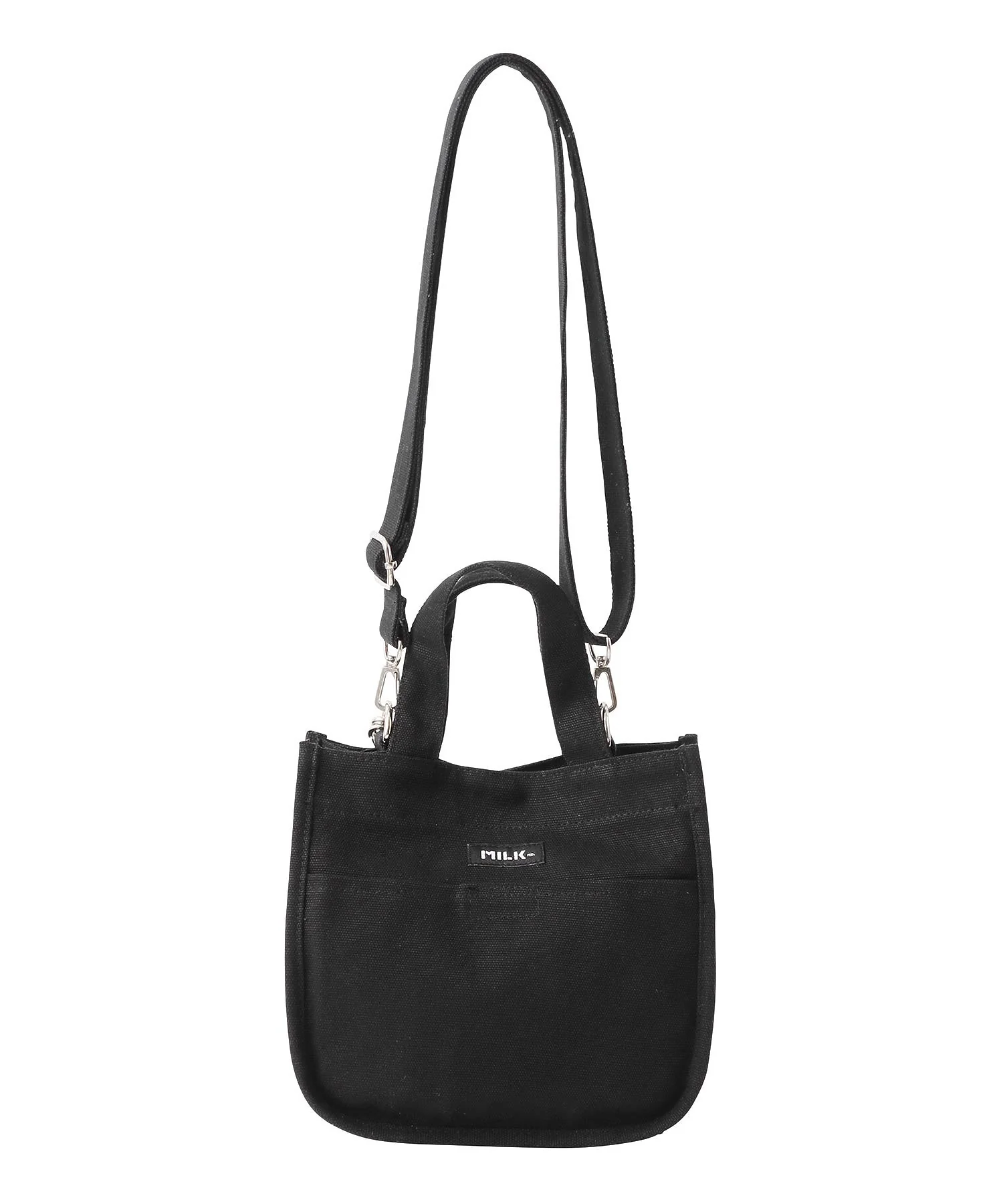 EMBROIDERED BAR MINI SHOULDER BAG W/STRAP MILKFED. - Image 25