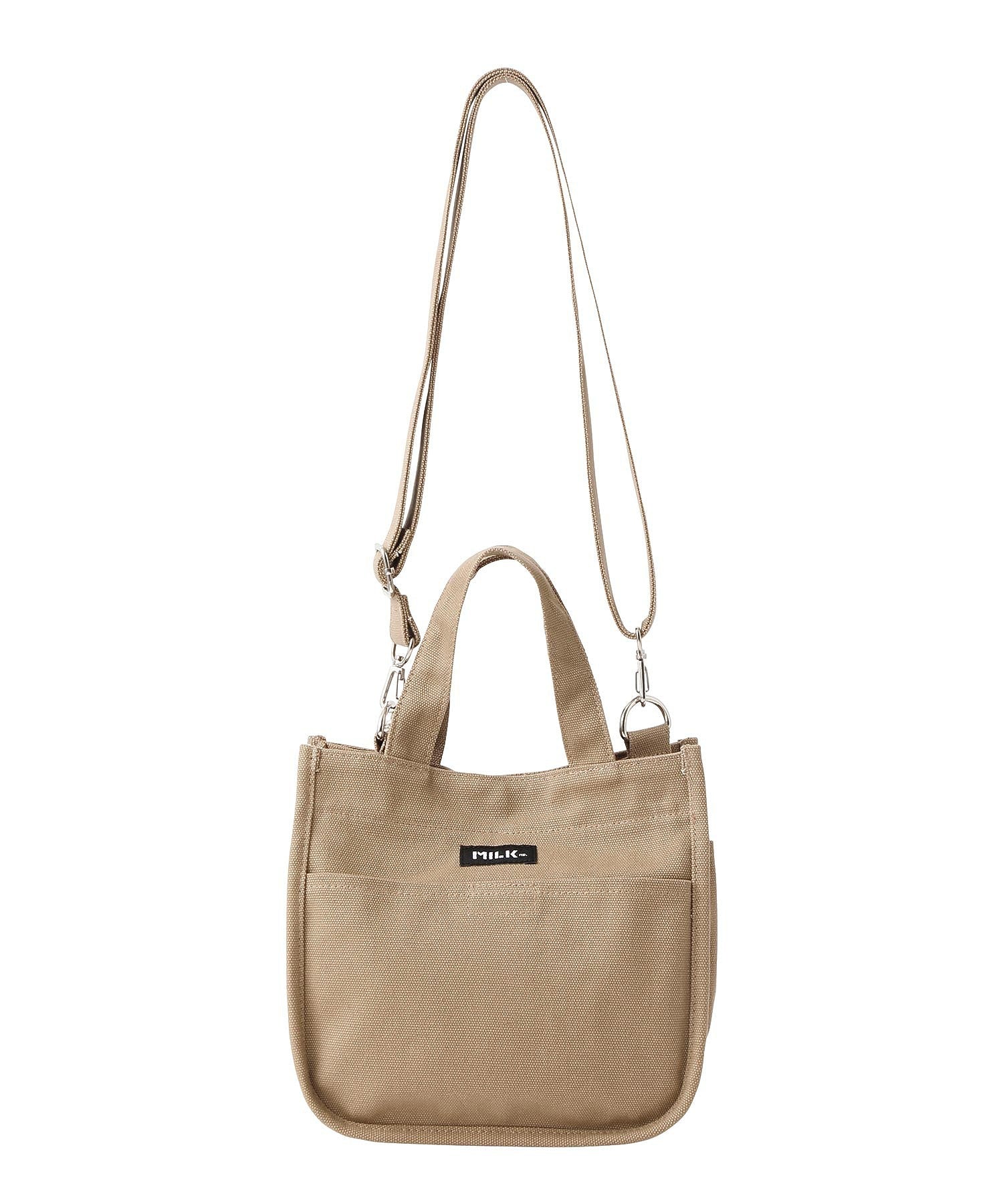 EMBROIDERED BAR MINI SHOULDER BAG W/STRAP MILKFED. - Image 26