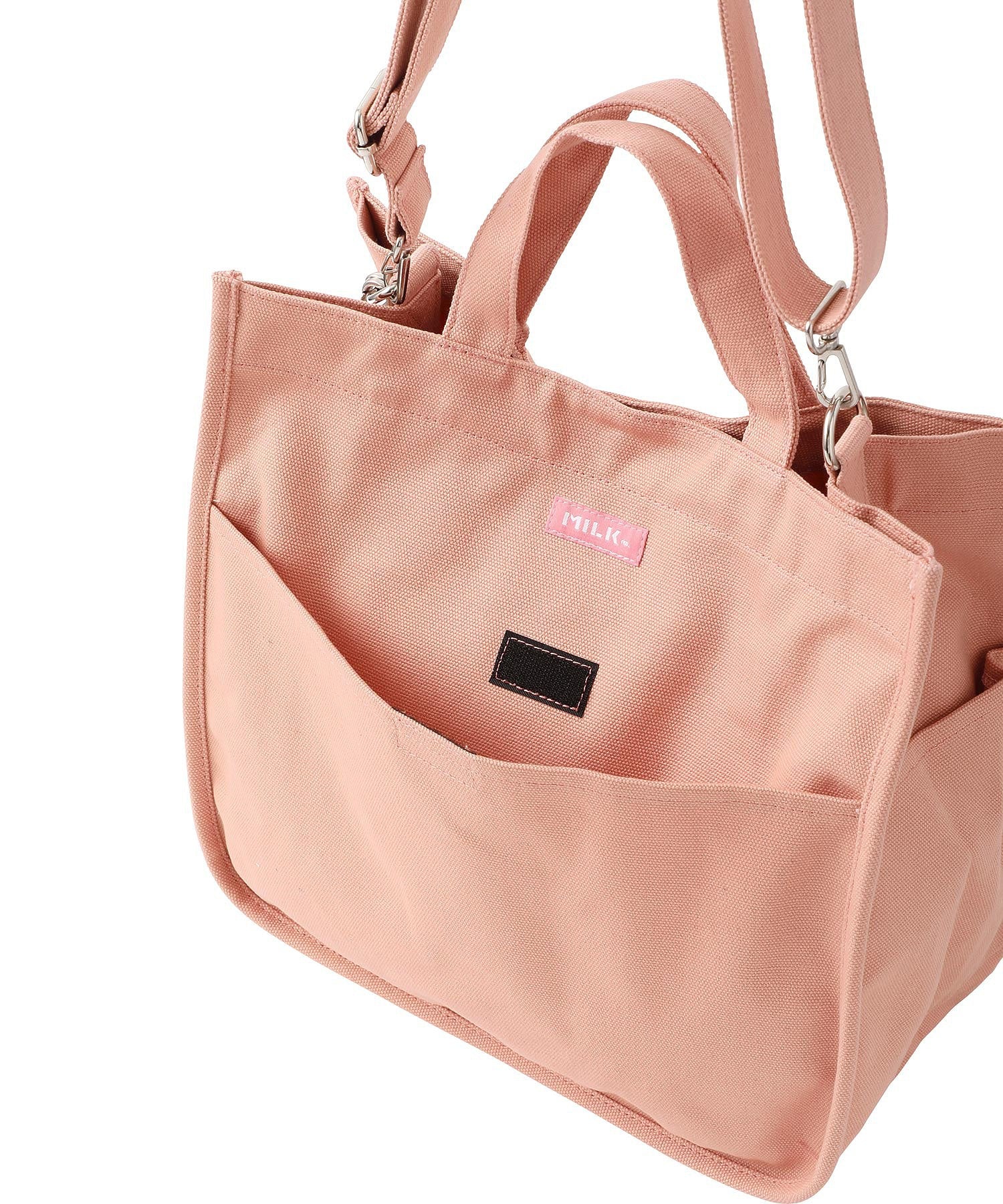 EMBROIDERED BAR SHOULDER BAG W/STRAP MILKFED. - Image 19