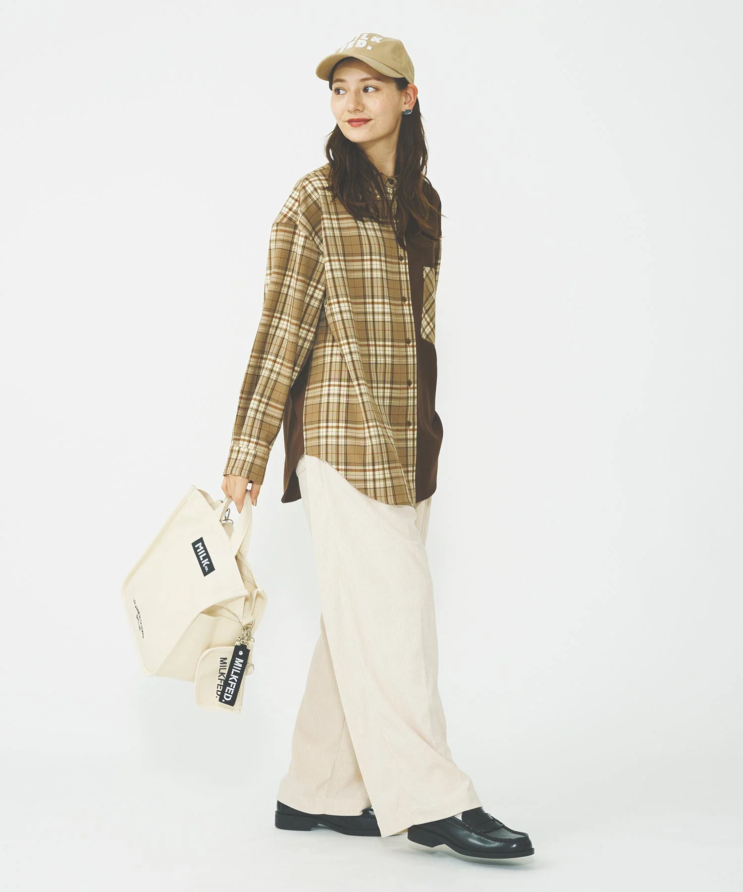 EMBROIDERED BAR SHOULDER BAG W/STRAP MILKFED. - Image 34