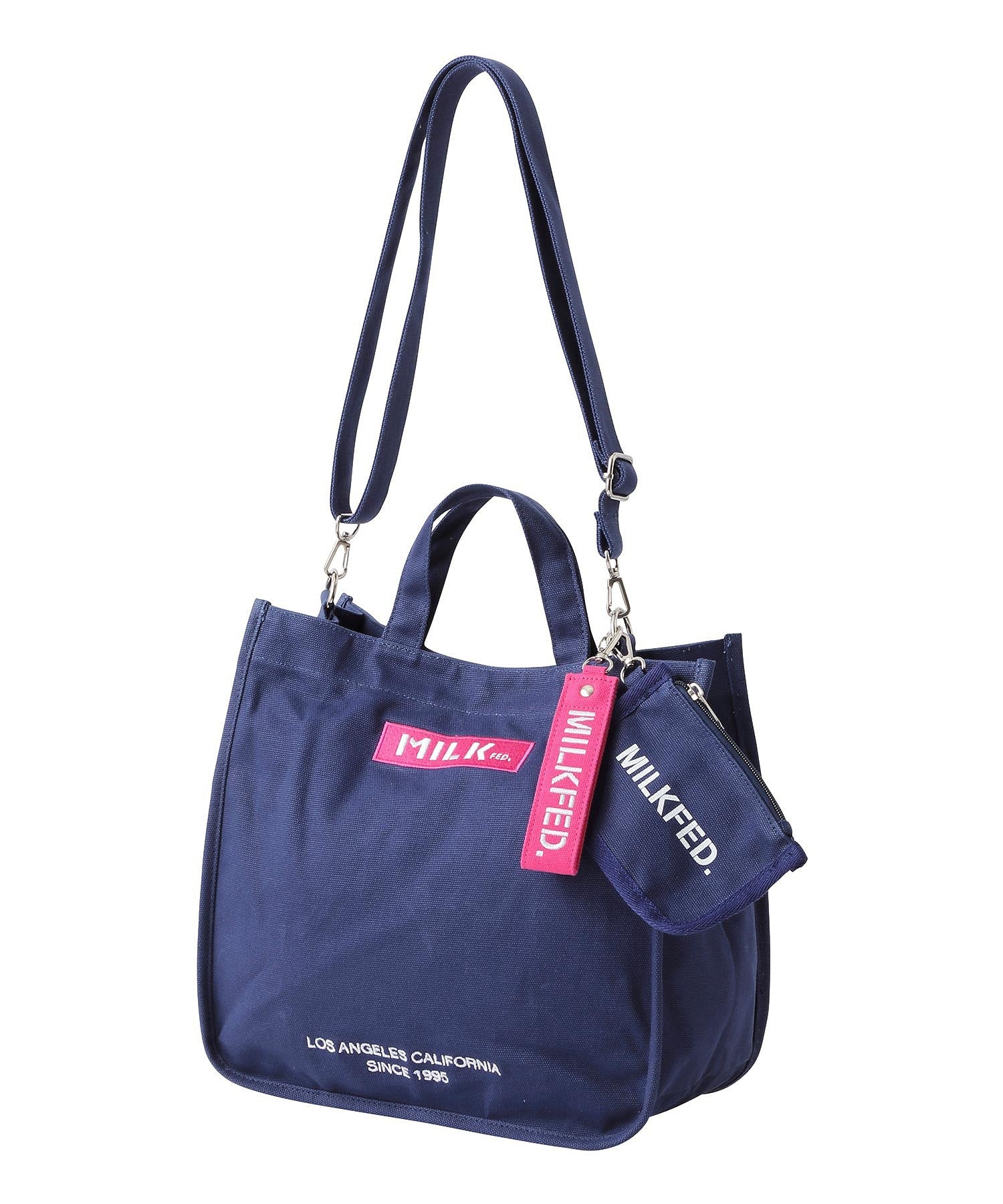 EMBROIDERED BAR SHOULDER BAG W/STRAP MILKFED. - Image 47