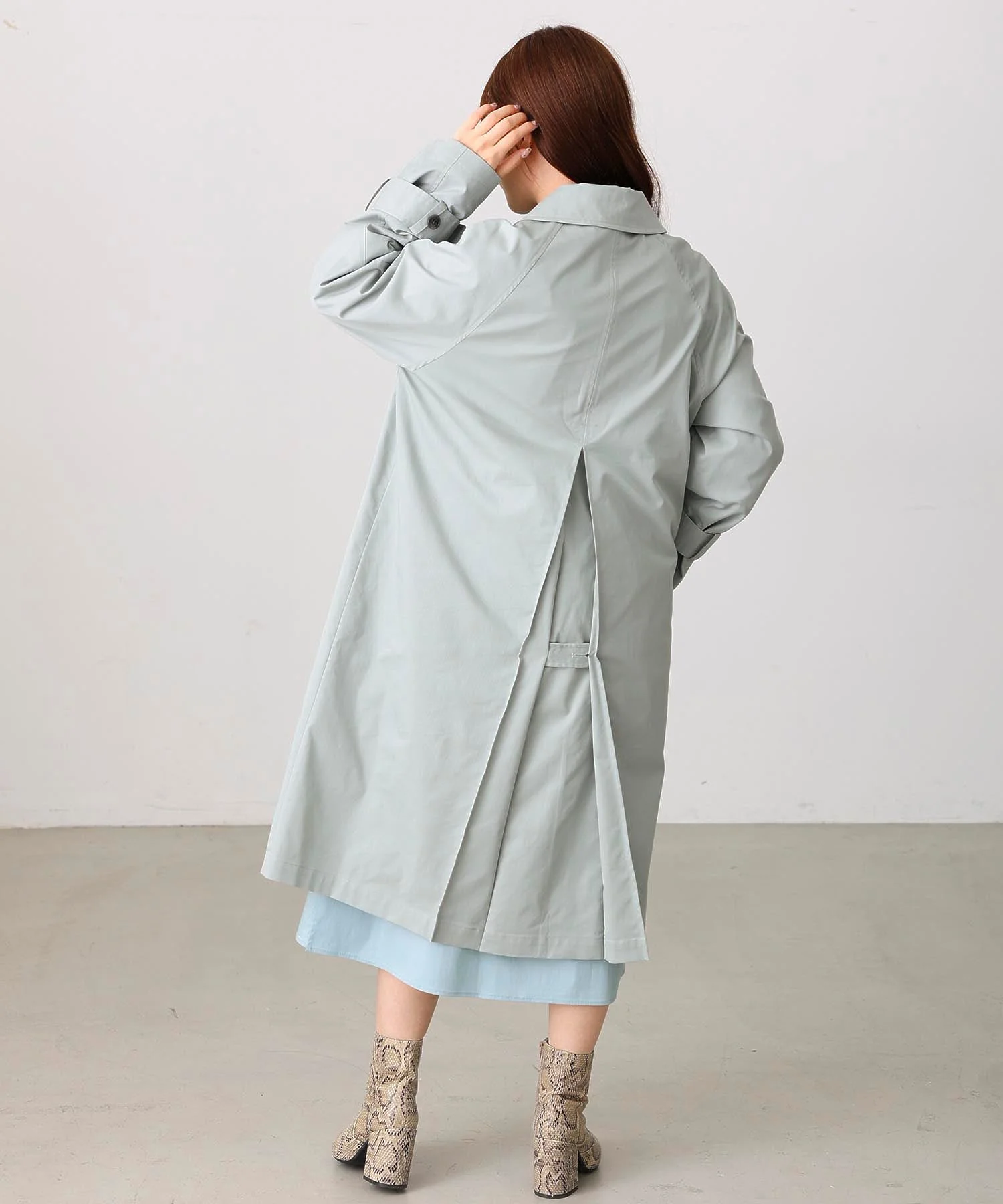 SOLID LONG COAT MILKFED. - Image 11