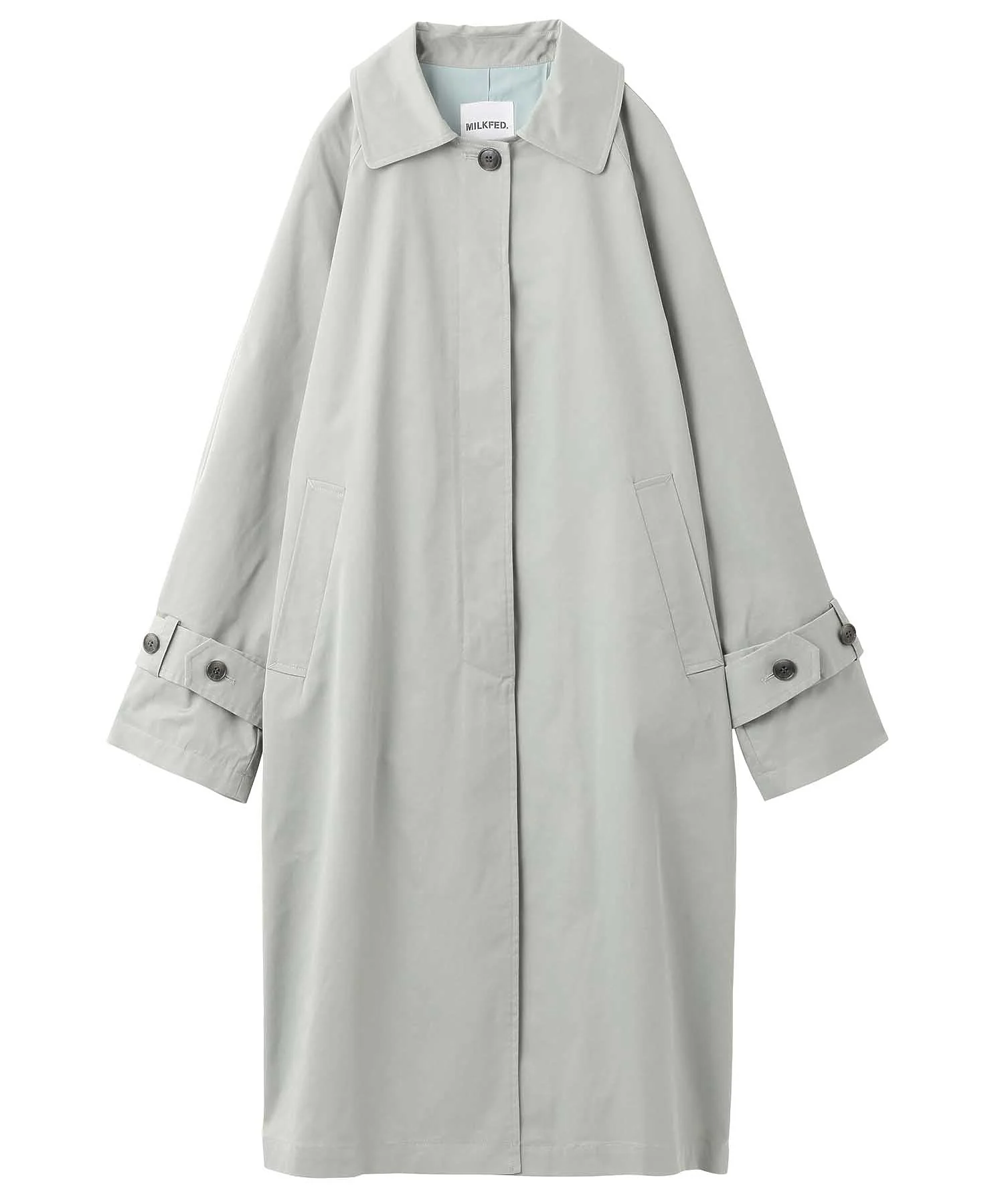 SOLID LONG COAT MILKFED. - Image 25