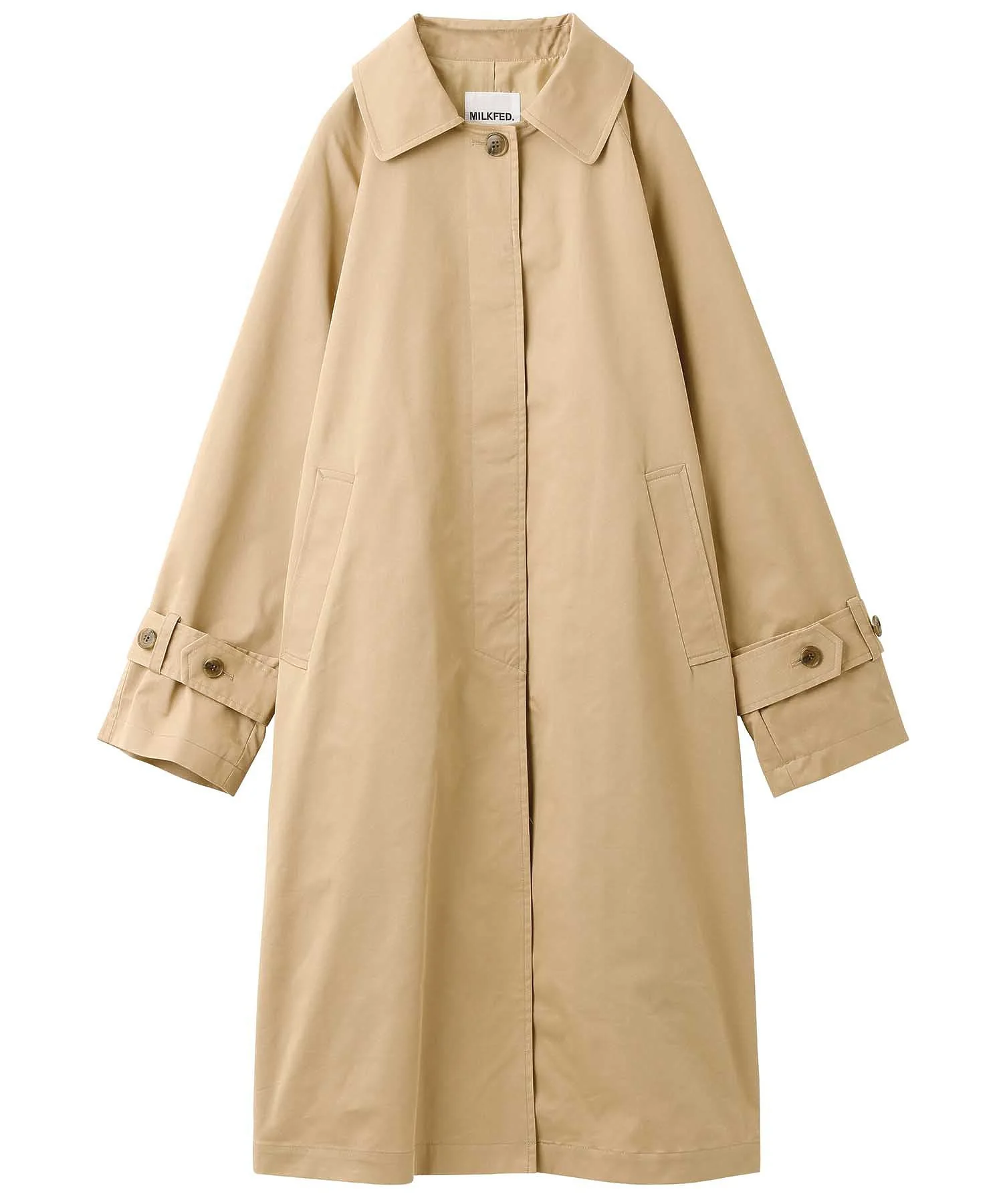 SOLID LONG COAT MILKFED. - Image 26