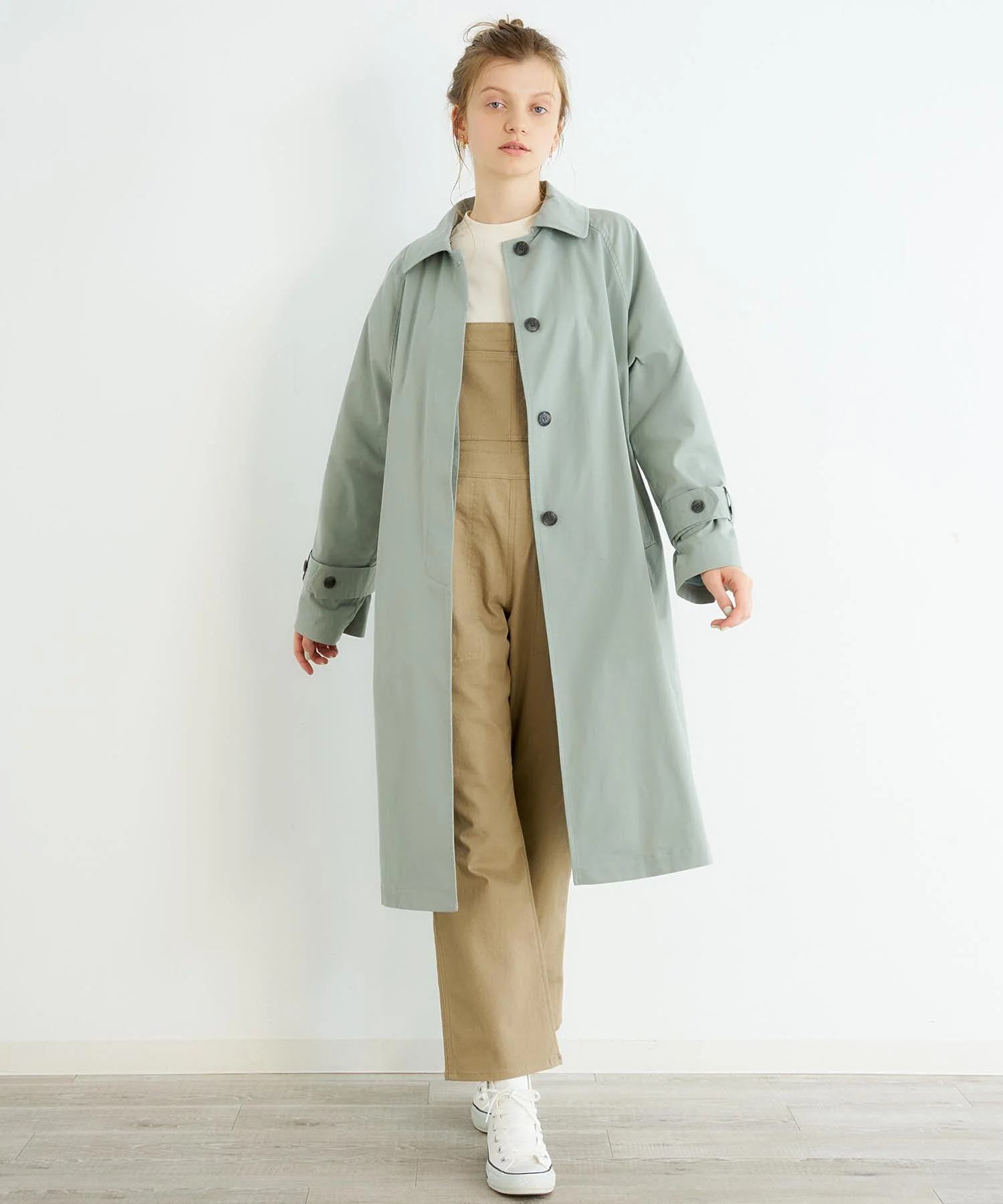 SOLID LONG COAT MILKFED. - Image 3