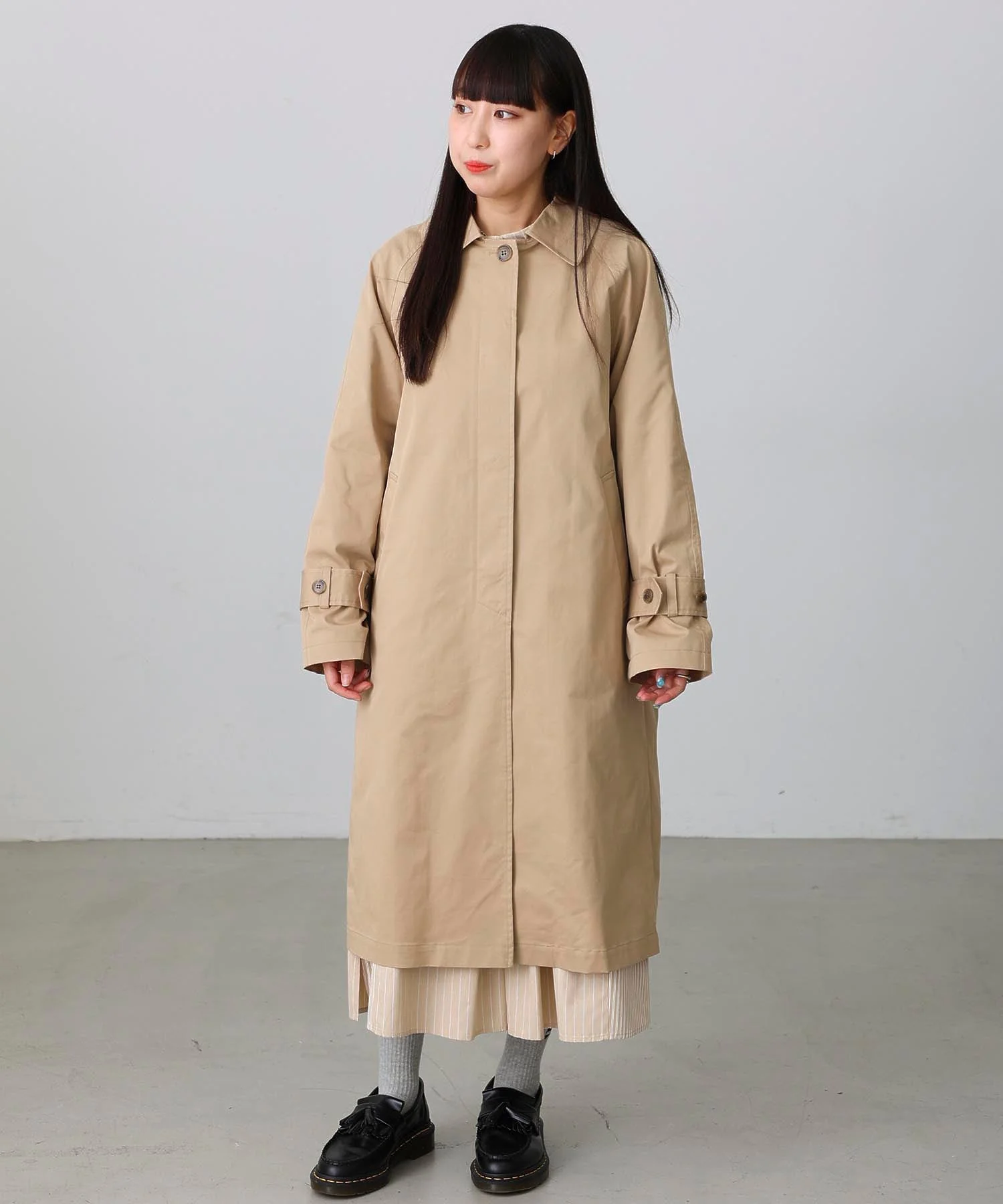 SOLID LONG COAT MILKFED. - Image 8