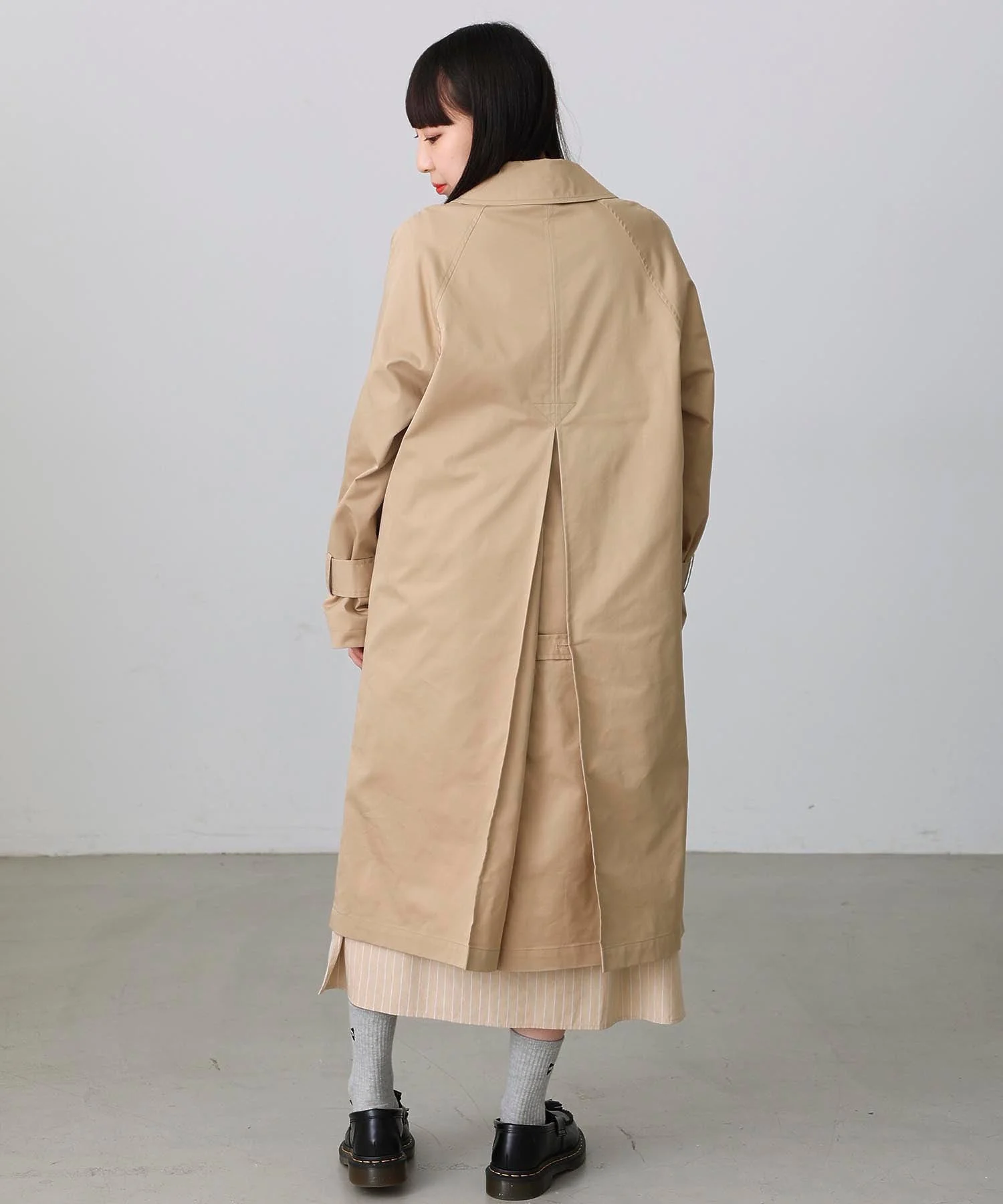 SOLID LONG COAT MILKFED. - Image 9