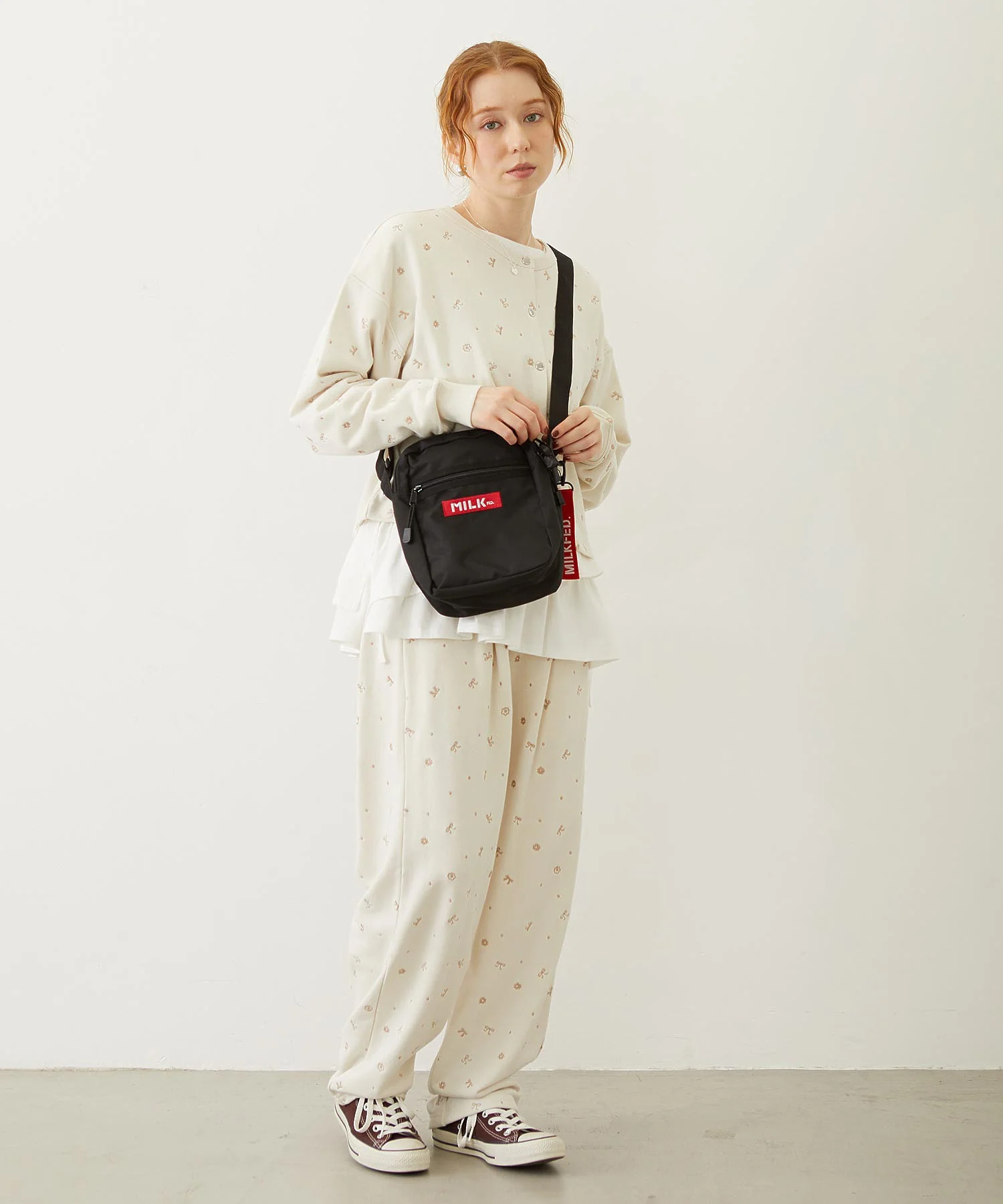 RECTANGLE SHOULDER BAG MILKFED. - Image 22