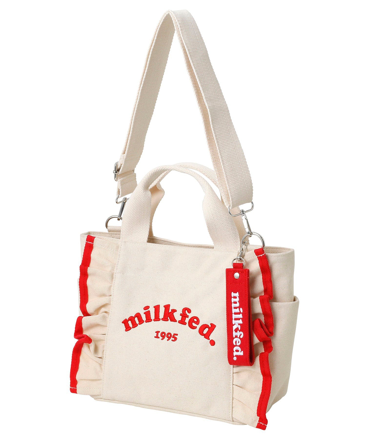 RUFFLE MINI BAG MILKFED. - Image 29