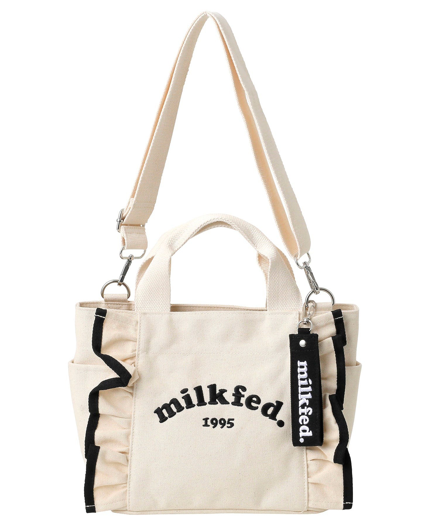 RUFFLE MINI BAG MILKFED. - Image 4