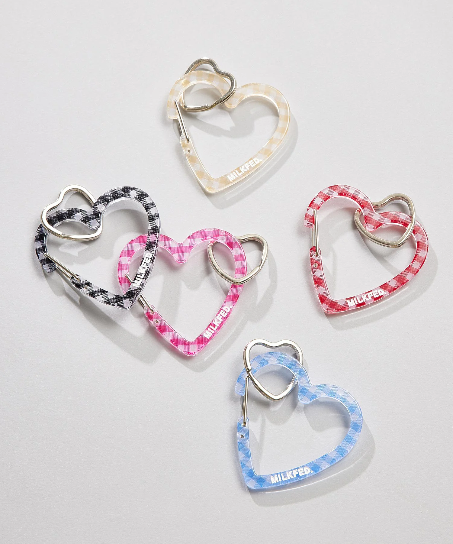 NEO HEART CARABINER GINGHAM MILKFED. - Image 11