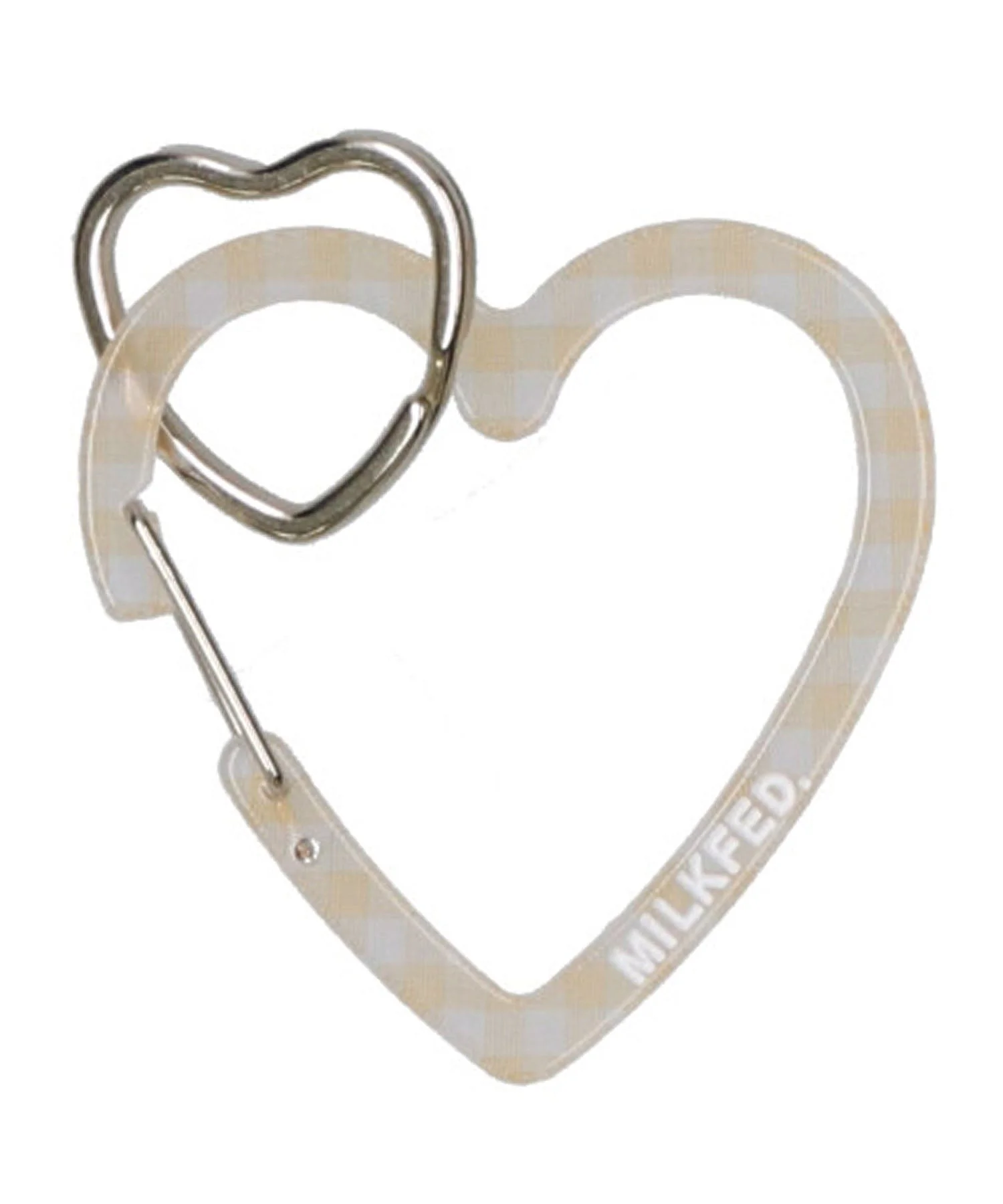 NEO HEART CARABINER GINGHAM MILKFED. - Image 13