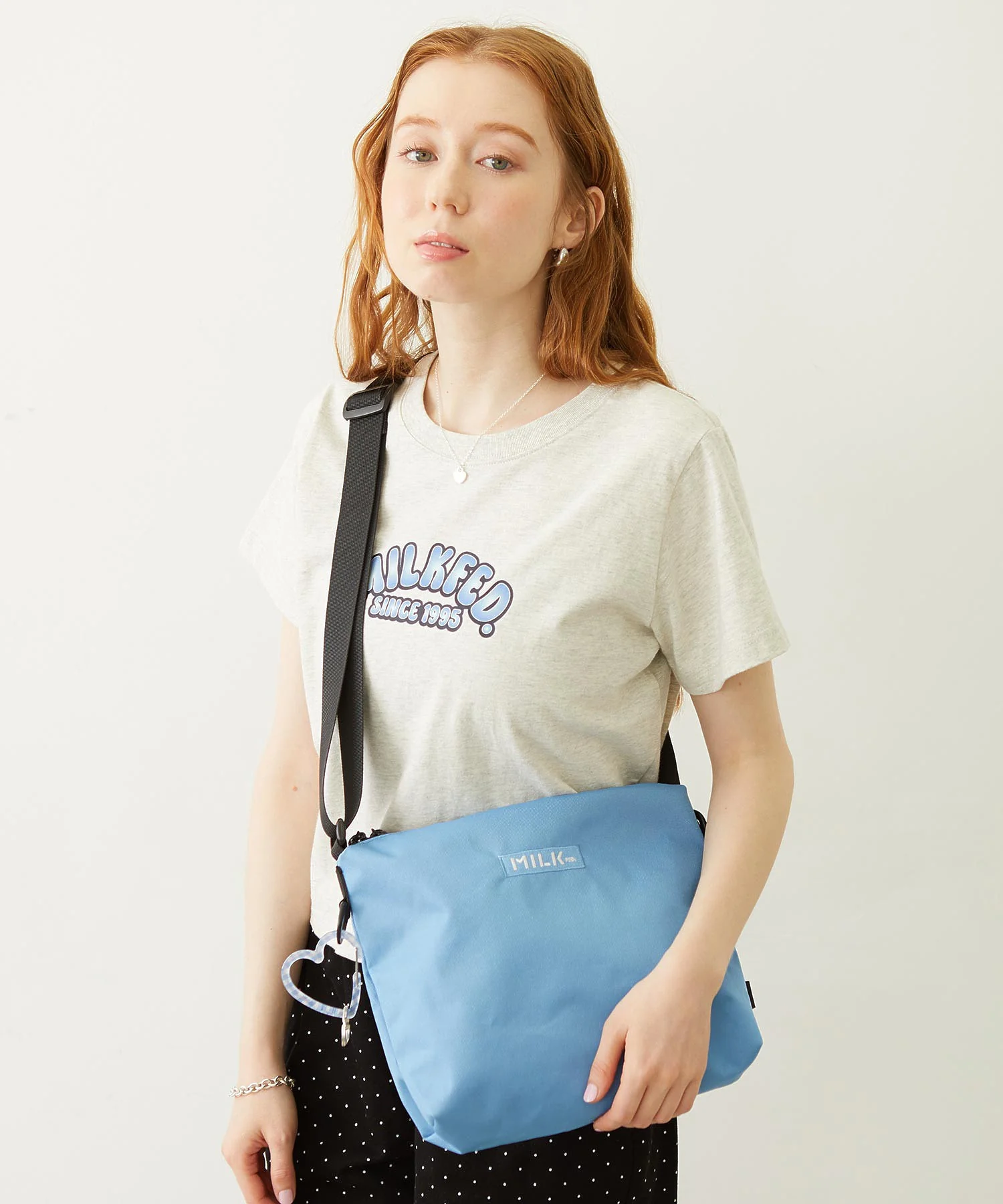 NEO HEART CARABINER GINGHAM MILKFED. - Image 19