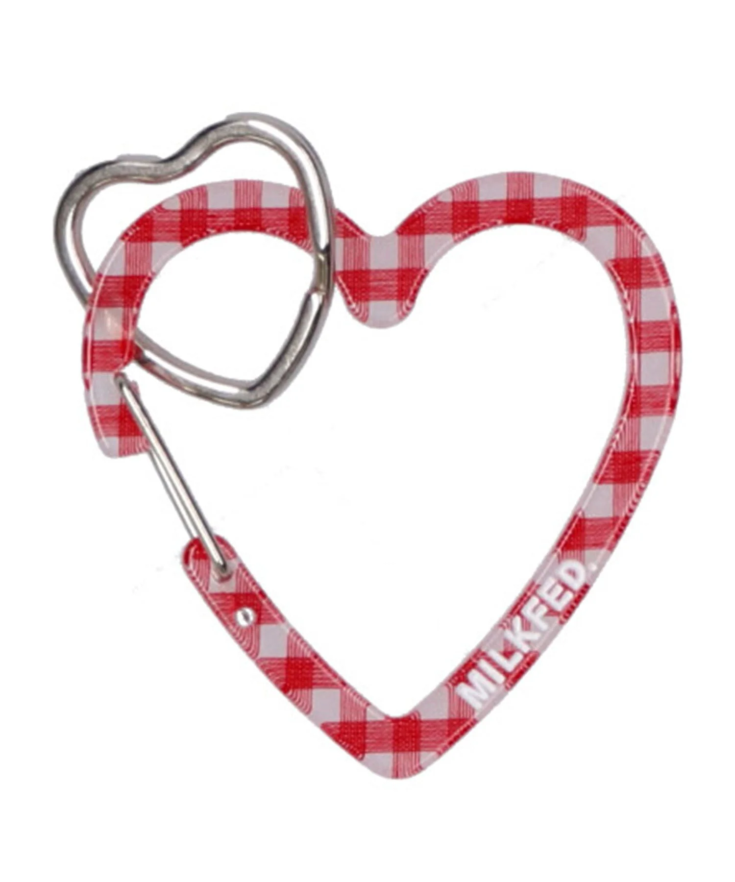 NEO HEART CARABINER GINGHAM MILKFED. - Image 22