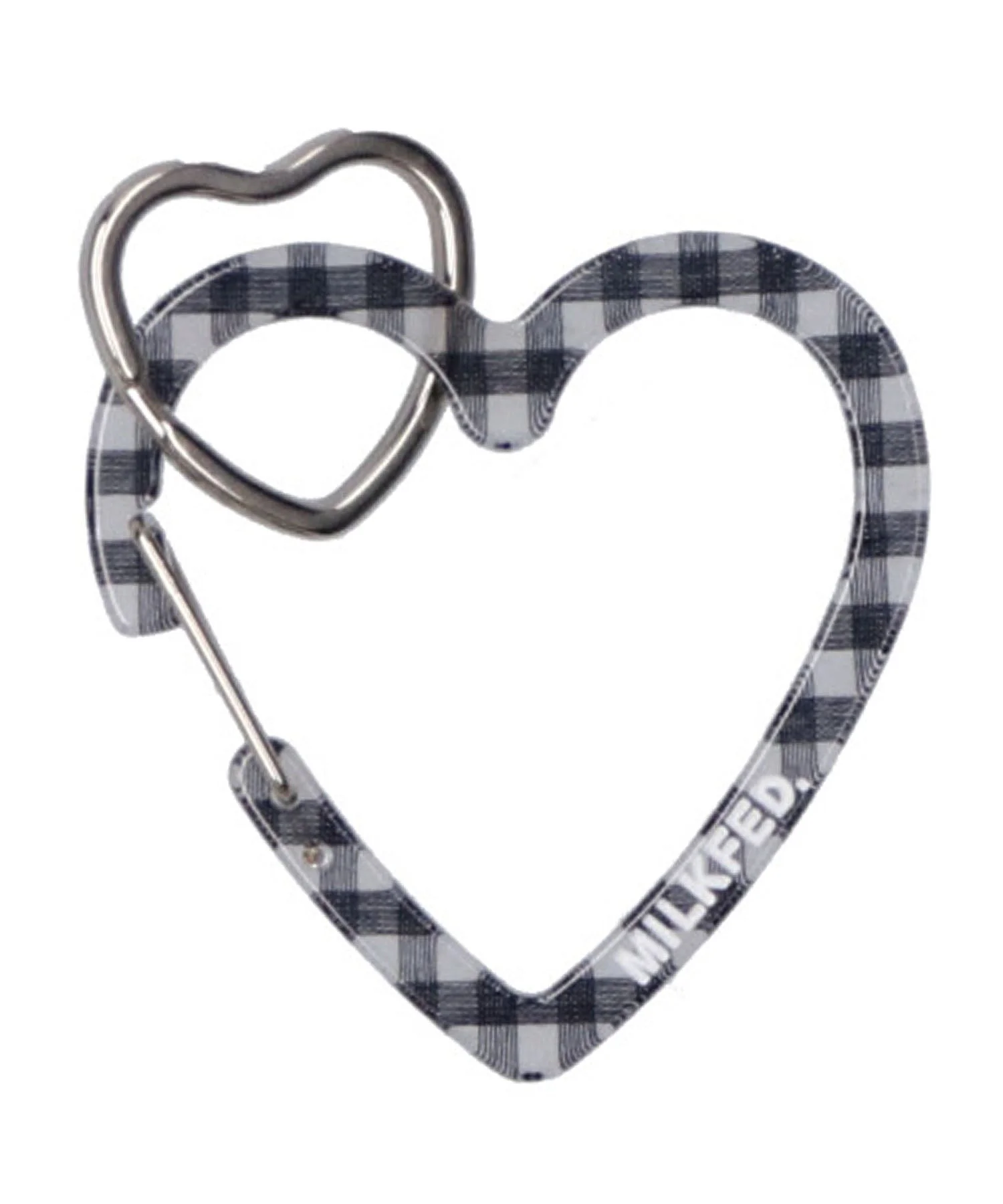 NEO HEART CARABINER GINGHAM MILKFED. - Image 3
