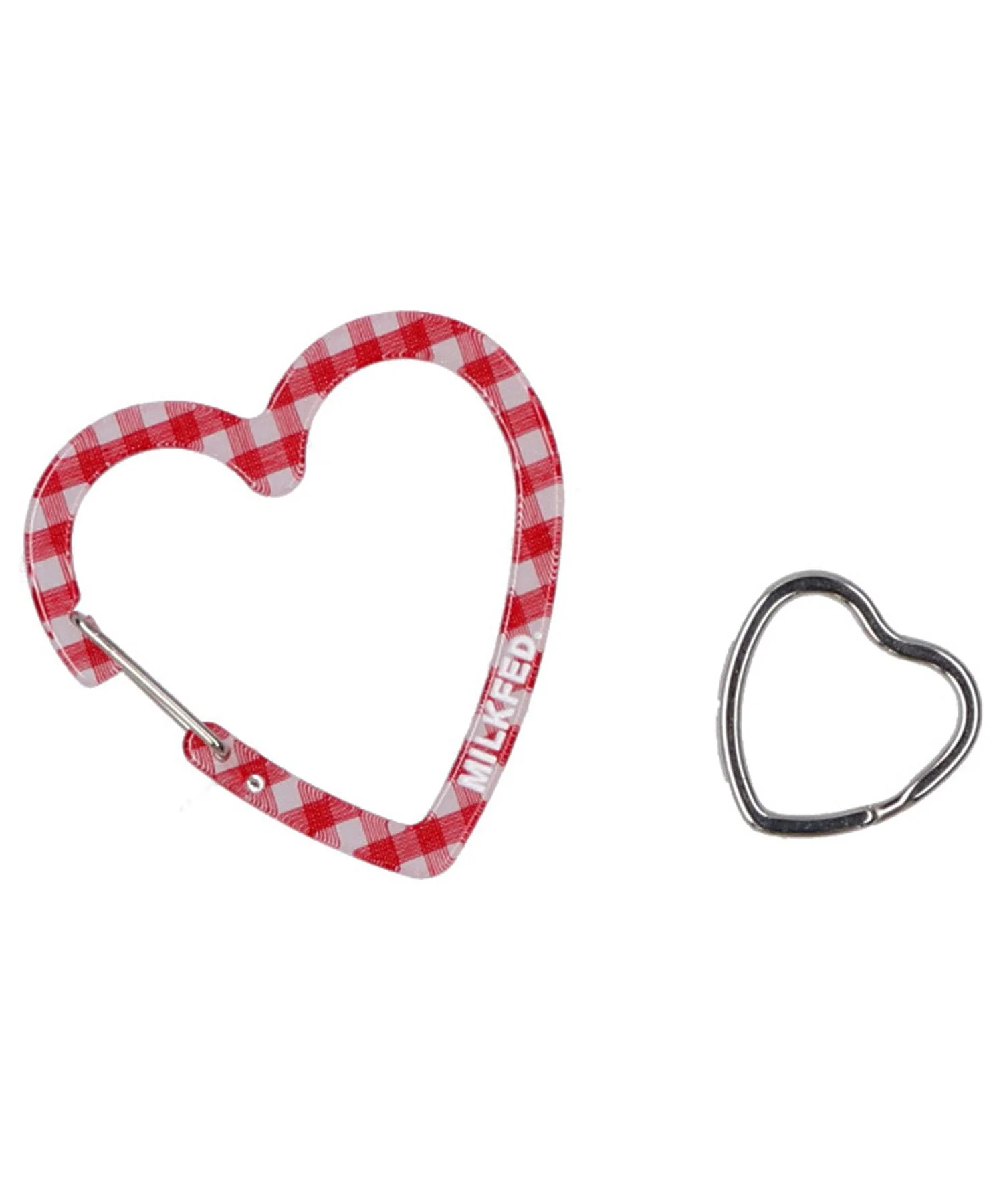 NEO HEART CARABINER GINGHAM MILKFED. - Image 8